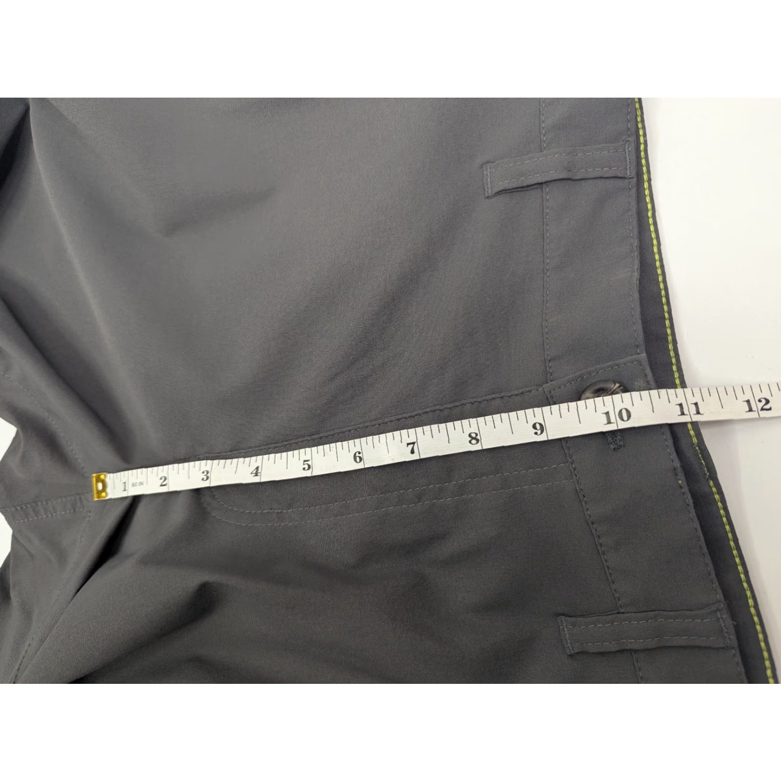 Eddie Bauer Eddie Bauer Chino Pants Mens 36 Regular Gray Nylon Spandex Flat Front Straight 30 Inseam 0391 Takeoff Hiking Outdoor Casual Vintage No Size US 36 / EU 52 - 7 Thumbnail