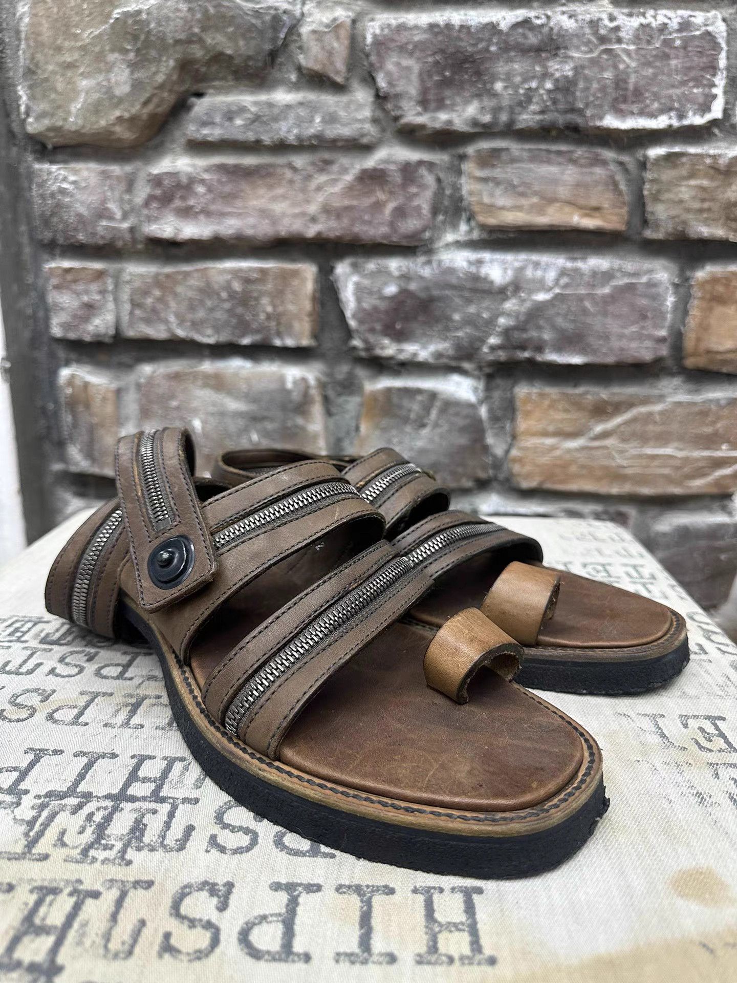 Julius Julius Zip & Strap Sandals K20 Size US 9 / EU 42 - 3 Thumbnail