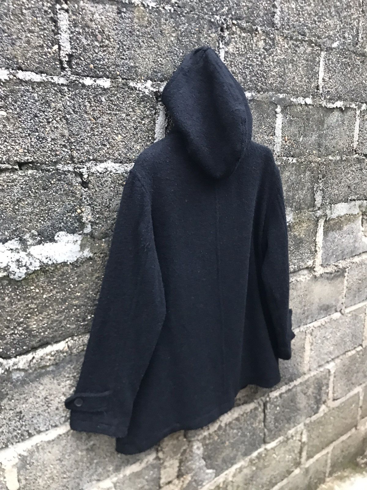Japanese Brand × Vintage ⚡️ Vintage Do! Family Co Hooded Wool Double Breast Jacket Size US M / EU 48-50 / 2 - 12 Thumbnail