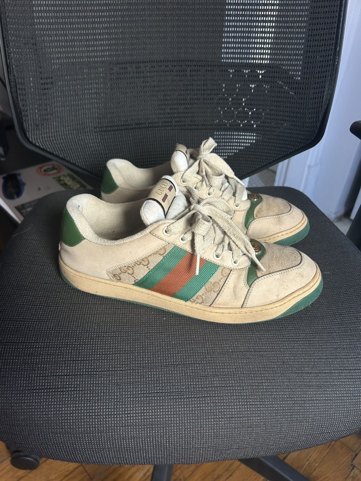 Gucci Gucci Screener Sneaker Trainer Size US 10 / EU 43 - 8 Thumbnail