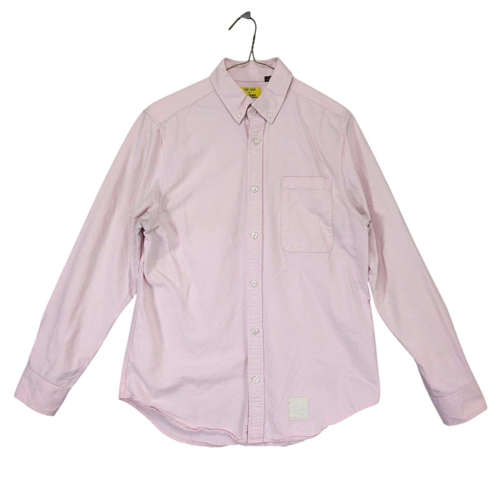 Five Four Five Four Poggy The Man Pink Button Down Dress Shirt Size US M / EU 48-50 / 2 - 1 Thumbnail
