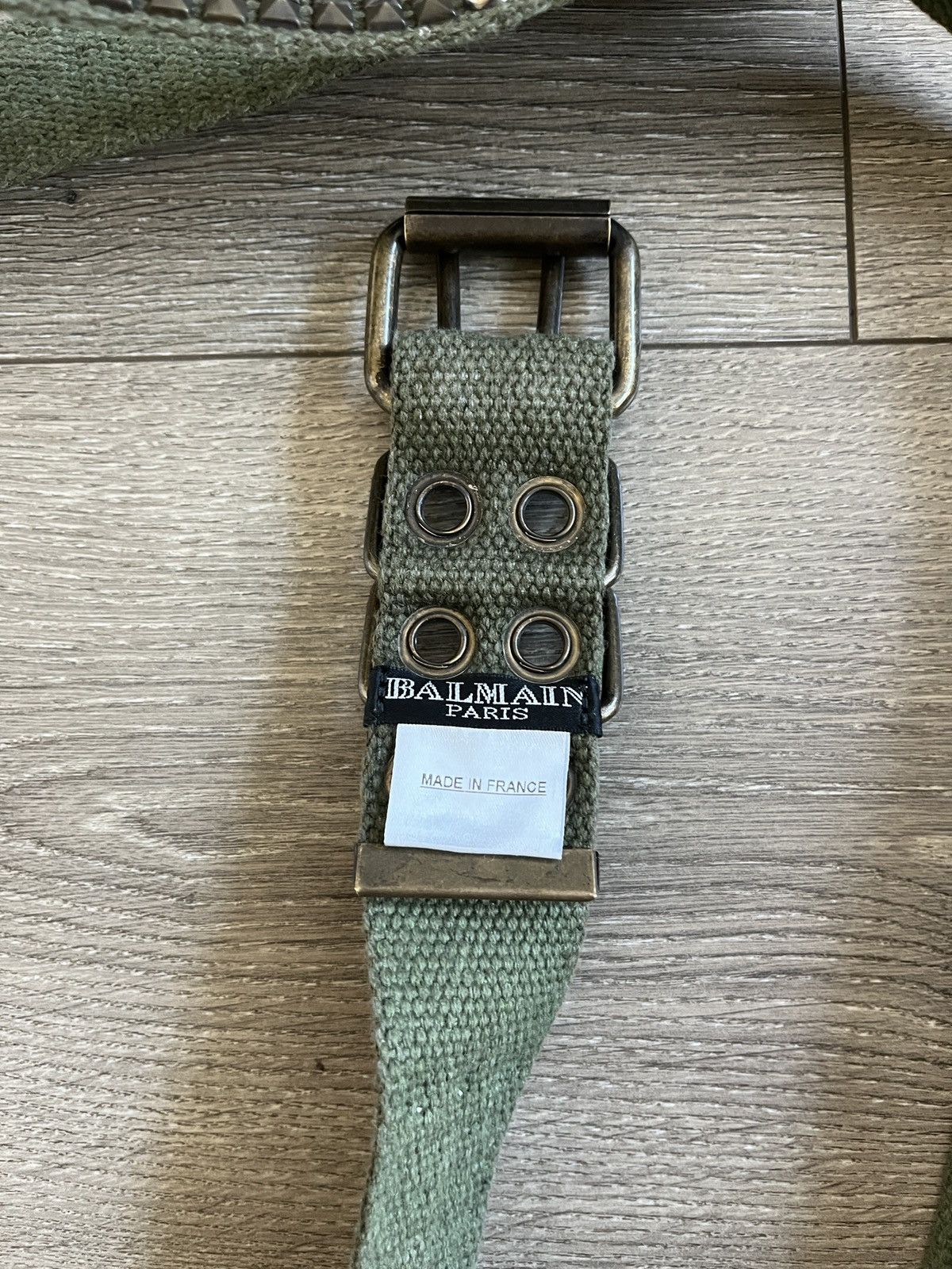 Balmain Balmain ss15 double wrap studded belt Size ONE SIZE - 2 Thumbnail