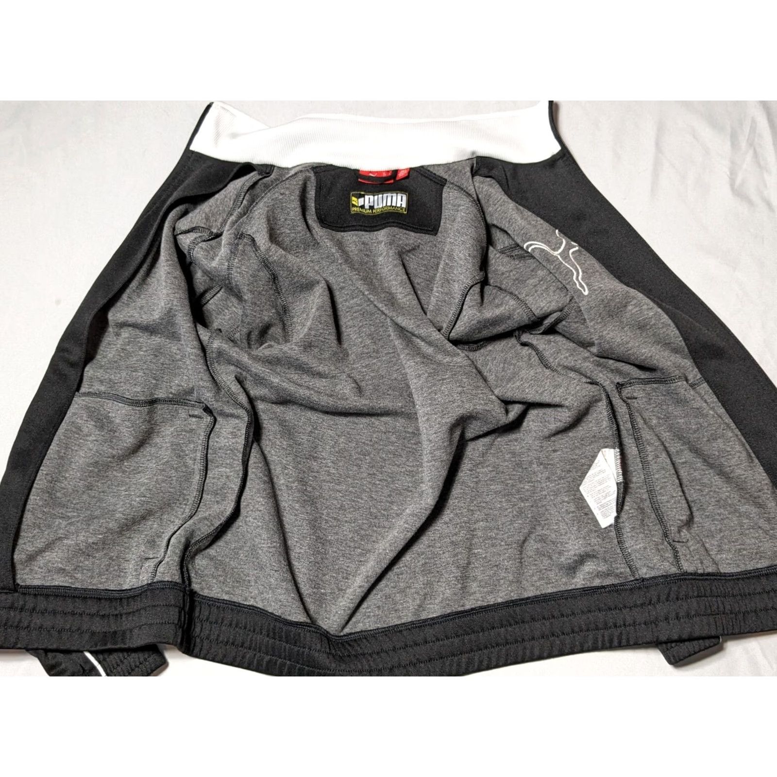 Puma PUMA PREMIUM PERFORMANCE Men Small Cotton Blend Black Track Jacket Size US S / EU 44-46 / 1 - 3 Thumbnail