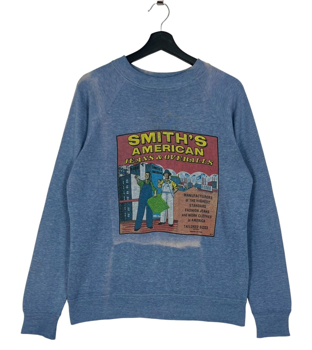 Smith's American × Vintage Vintage Smiths American Work Clothes Sweatshirt Size US S / EU 44-46 / 1 - 1 Thumbnail