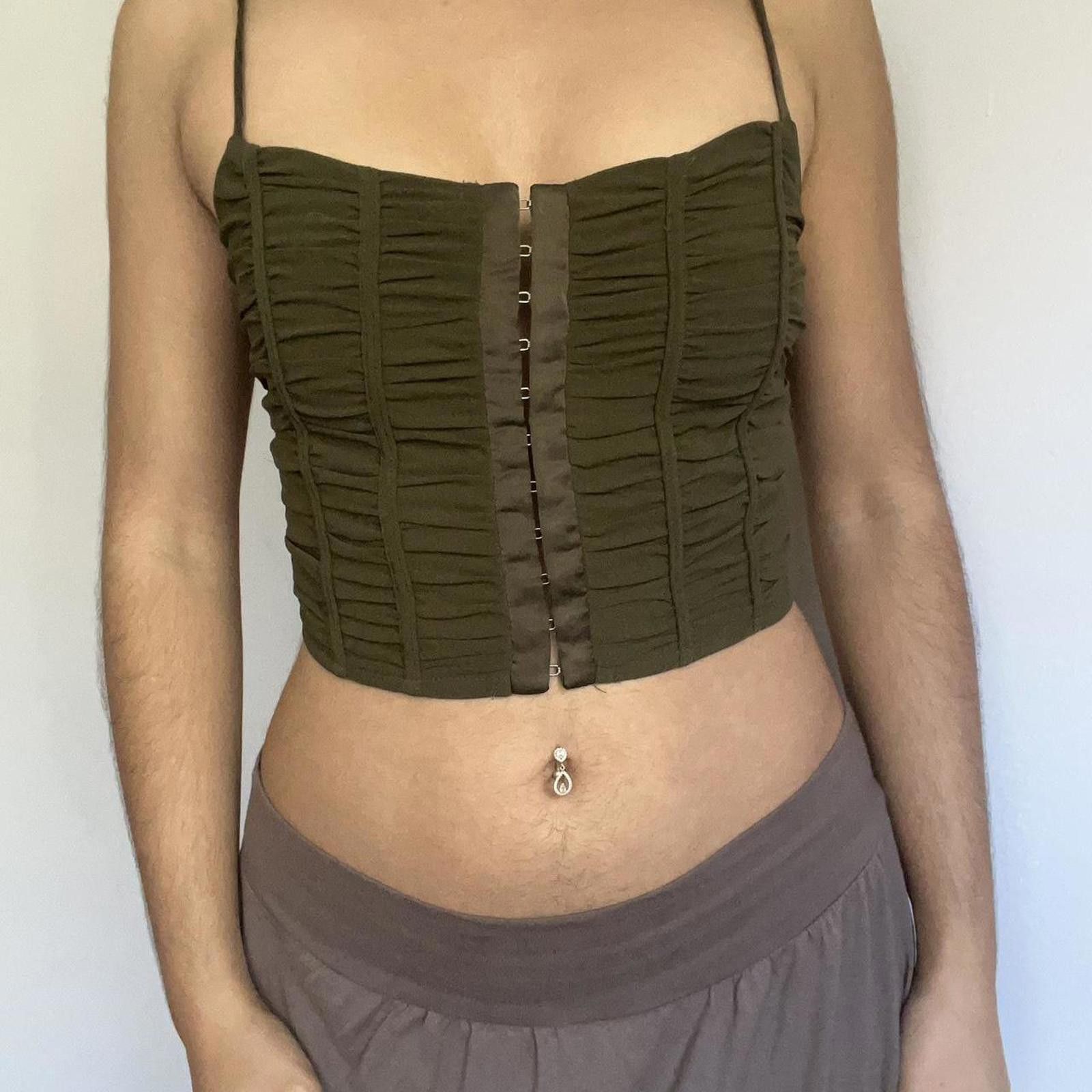 Other Green corset top #corsettop Size ONE SIZE - 4 Thumbnail