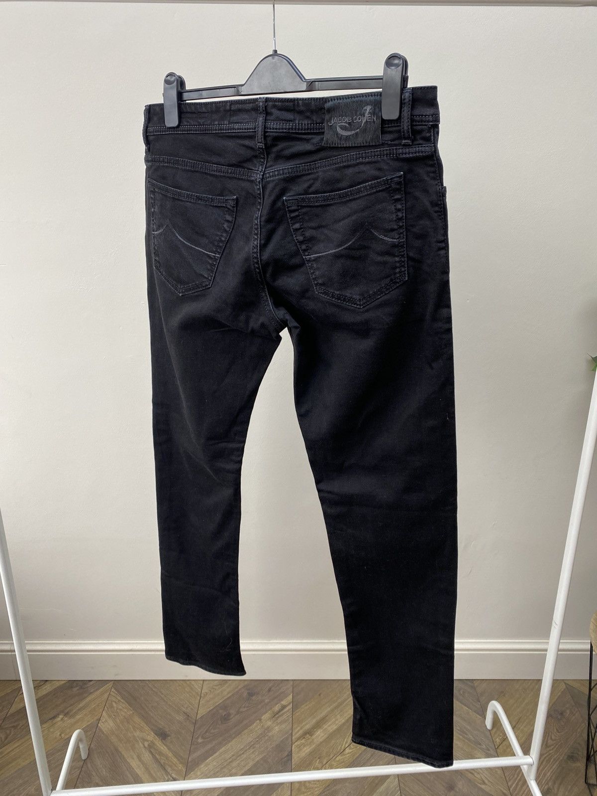 Jacob Cohen Vintage Jacob Cohen Black Pants Size US 35 - 1 Thumbnail