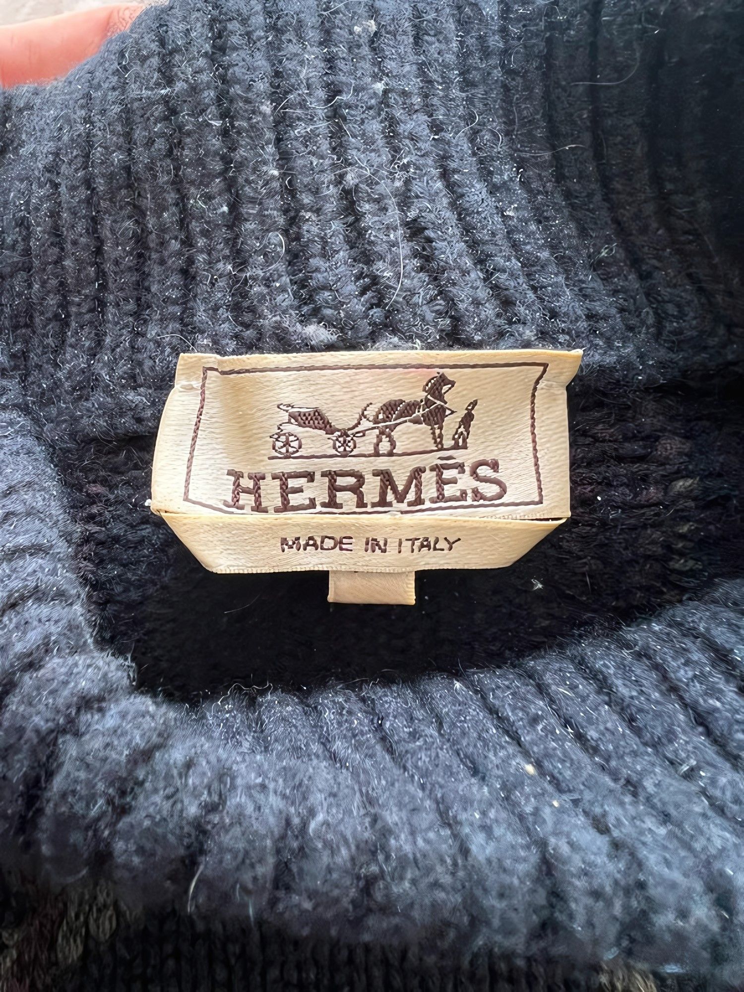 CASHMERE GEOMETRICAL SWEATER