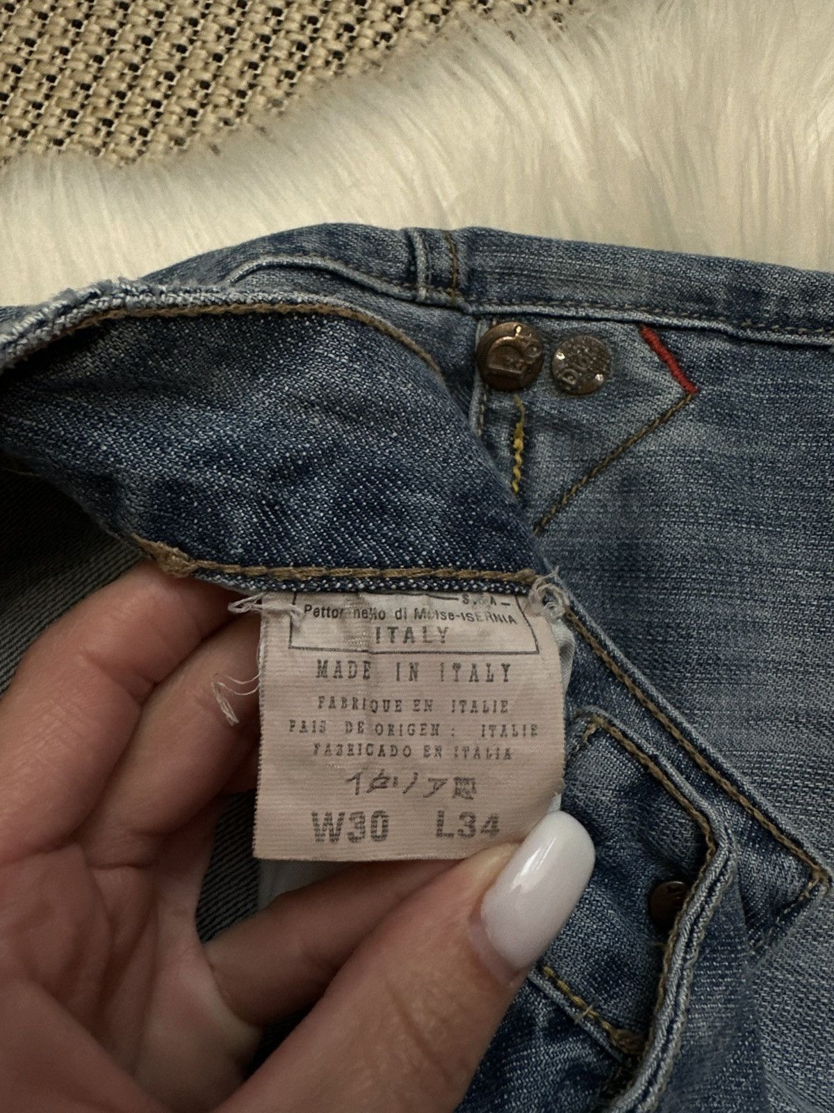 Christian Dior Monsieur Christian Dior Made in Italy Vintage Jeans Denim Rare y2k Size 34" / US 12 / IT 48 - 9 Thumbnail