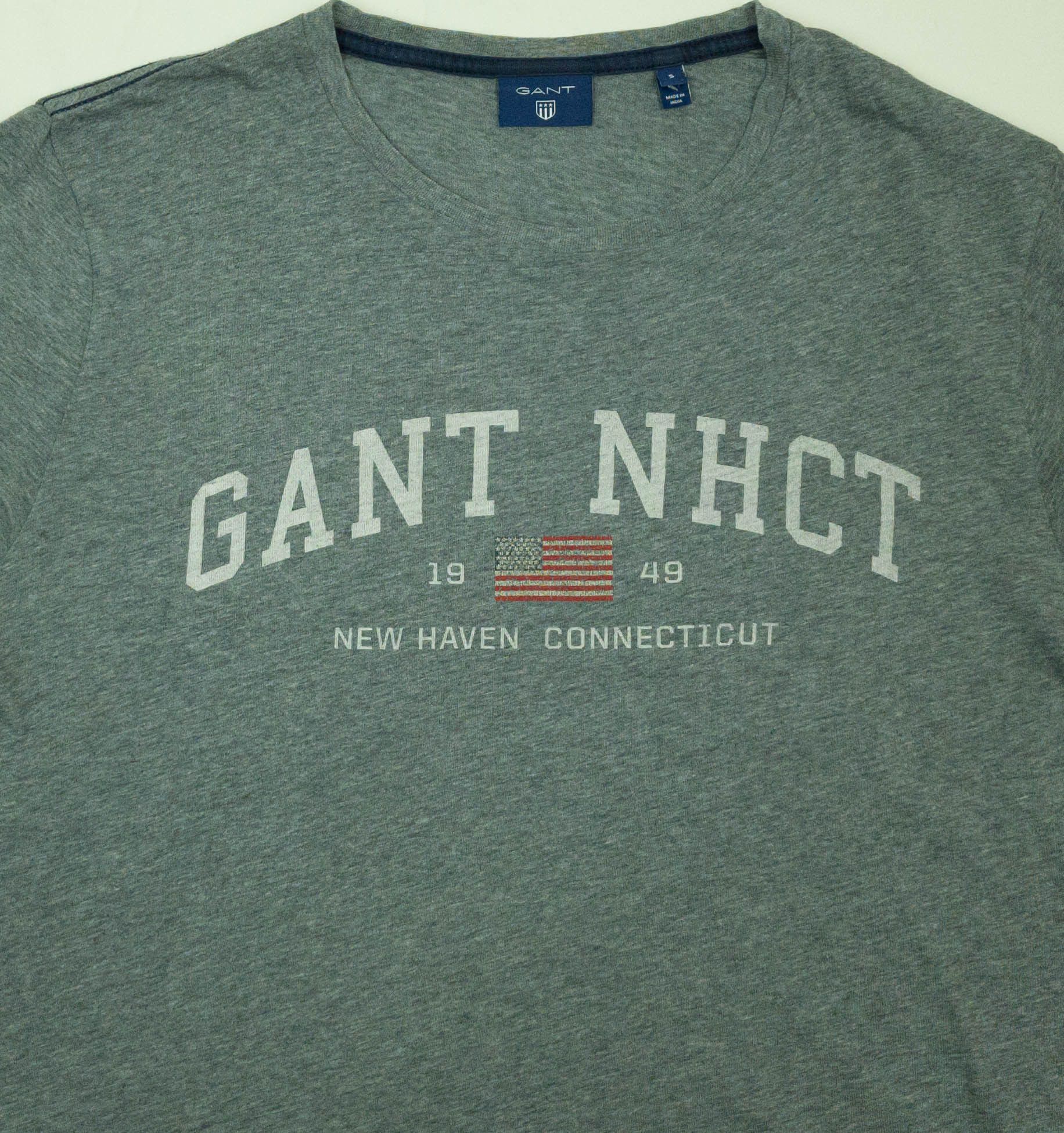 Gant Gant mens t-shirt cotton size M ( LABEL S ) vgc Size US M / EU 48-50 / 2 - 4 Thumbnail