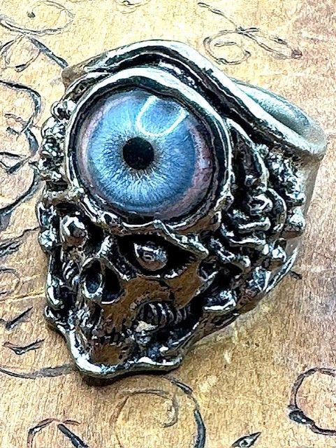 Other Axel Stocks Prosthetic Cat Eye Ring Signed Size ONE SIZE - 1 Thumbnail