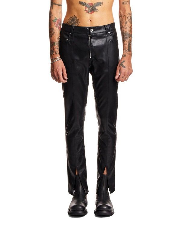 rick owens vegan leather pants