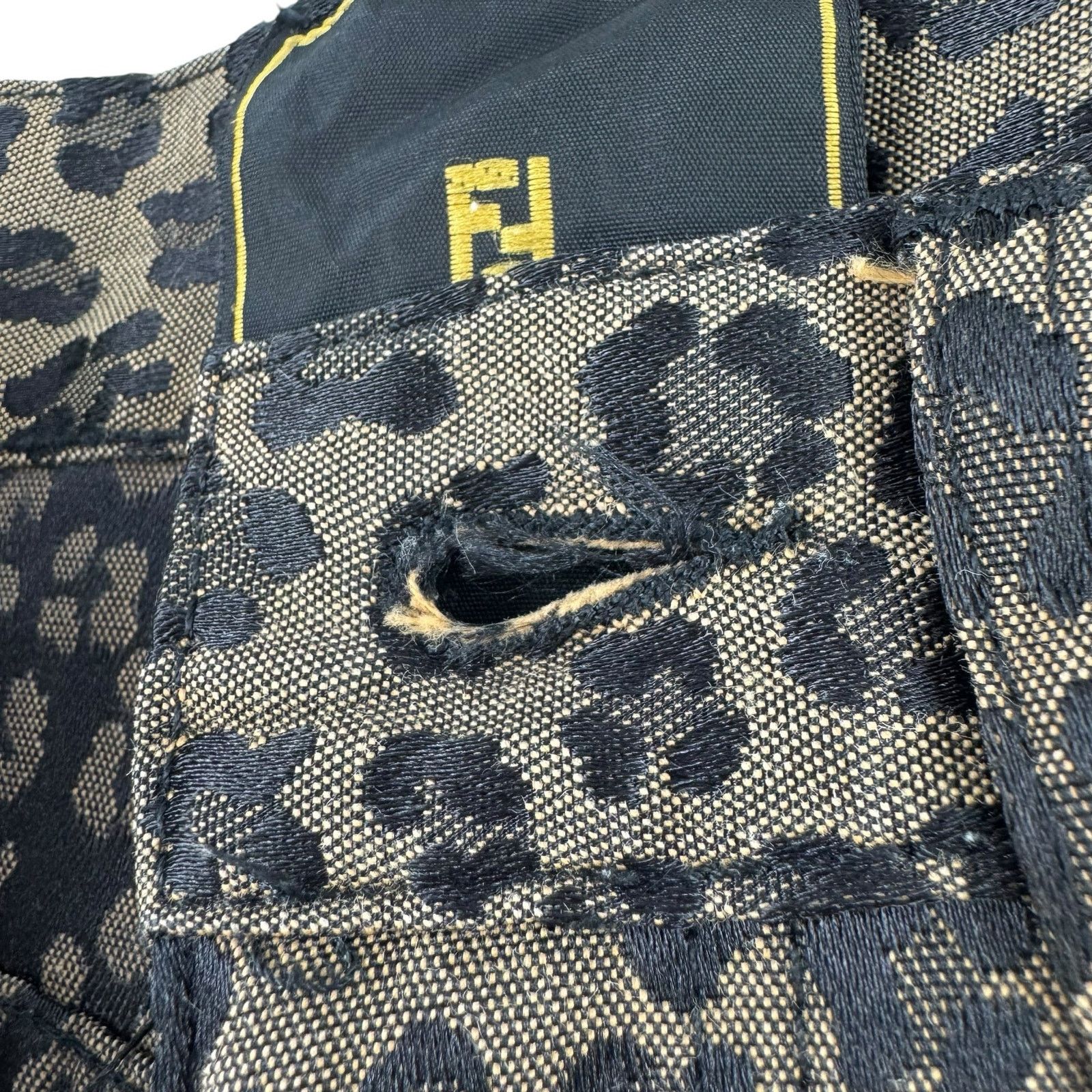 Fendi Fendi Vintage Leopard Print Pant Size 29" - 12 Thumbnail