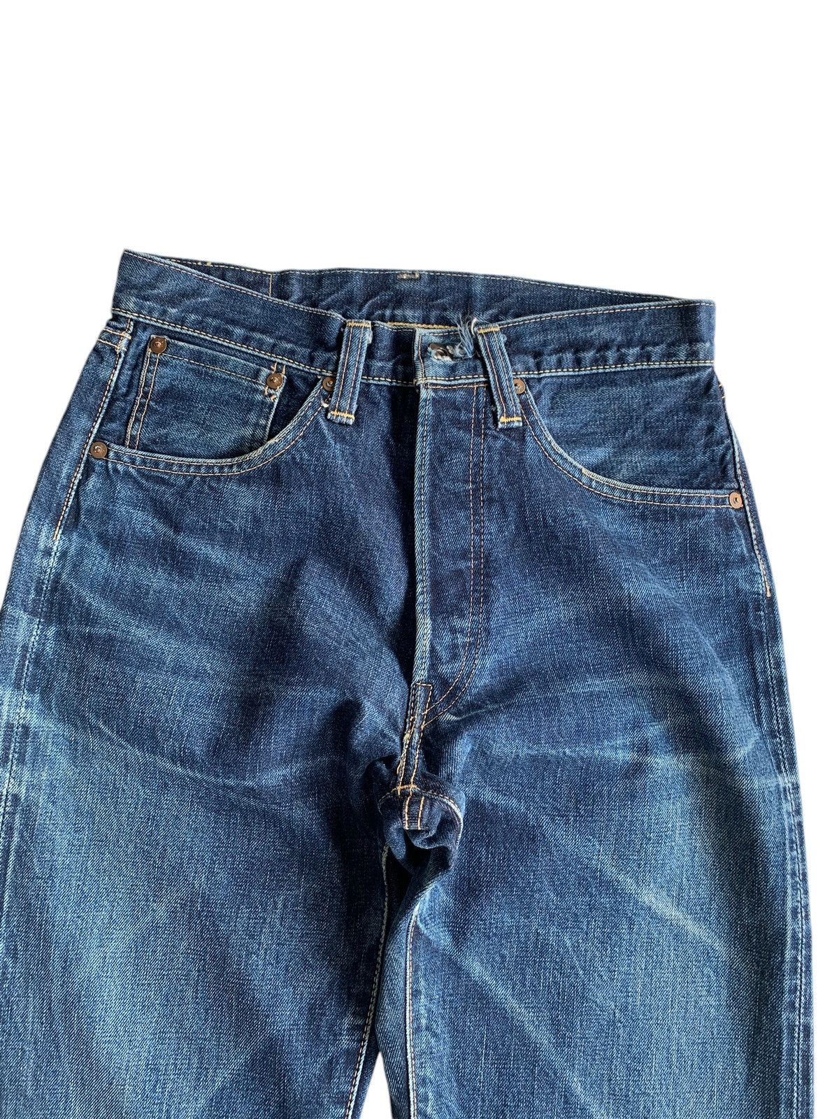 If Six Was Nine × Japanese Brand Unknown Japanese Brand Button fly Mudwash Selvedge Denim Size US 28 / EU 44 - 13 Thumbnail