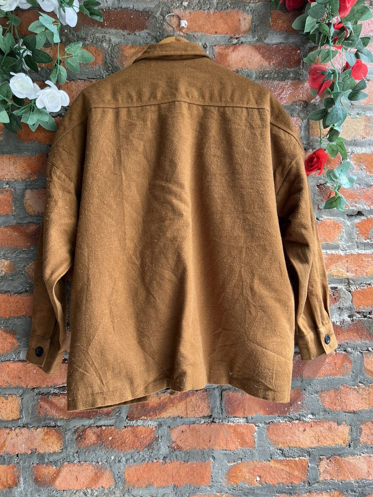 The Real McCoy's Real McCoy Wool Blend Overshirt Size US XL / EU 56 / 4 - 5 Thumbnail
