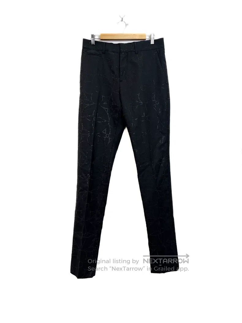 Louis Vuitton Louis Vuitton Rhinestone presbyopic trousers Size US 38 / EU 54 - 1 Thumbnail