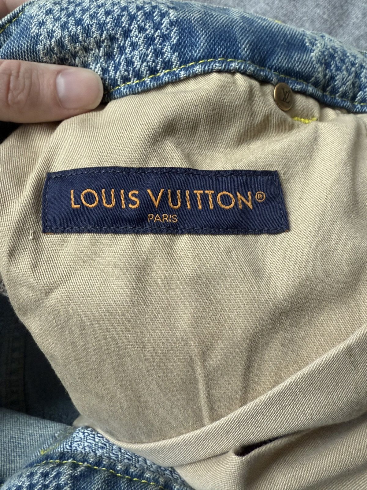 Louis Vuitton Louis Vuitton Damier Denim Skate Pants Size US 33 - 5 Thumbnail
