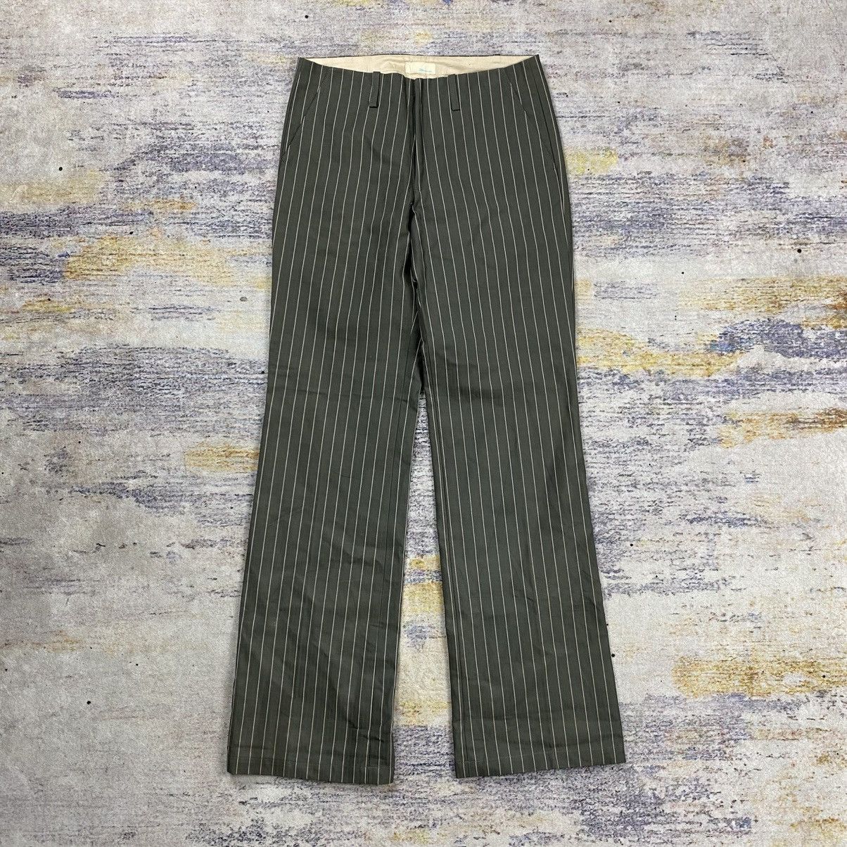 Here we are stripes herringbone work pants