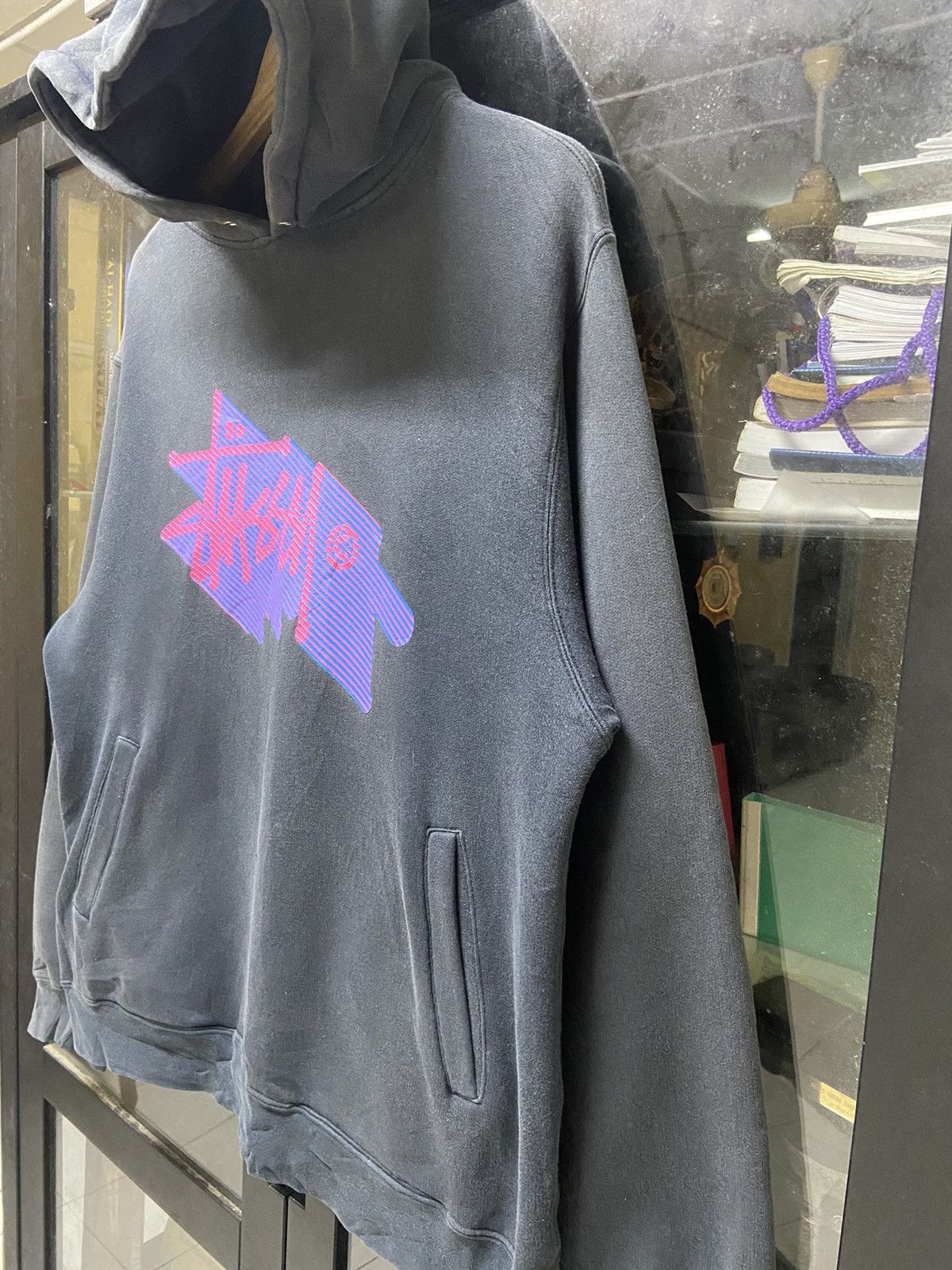 Stussy 🔥NEEDGONE🔥Stussy Logo Mirror Hoodie Size US L / EU 52-54 / 3 - 3 Thumbnail
