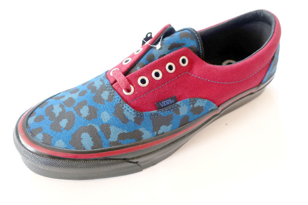 Vans (11)Vans Era Stray Rats Maroon Blue Size US 11 / EU 44 - 1 Thumbnail
