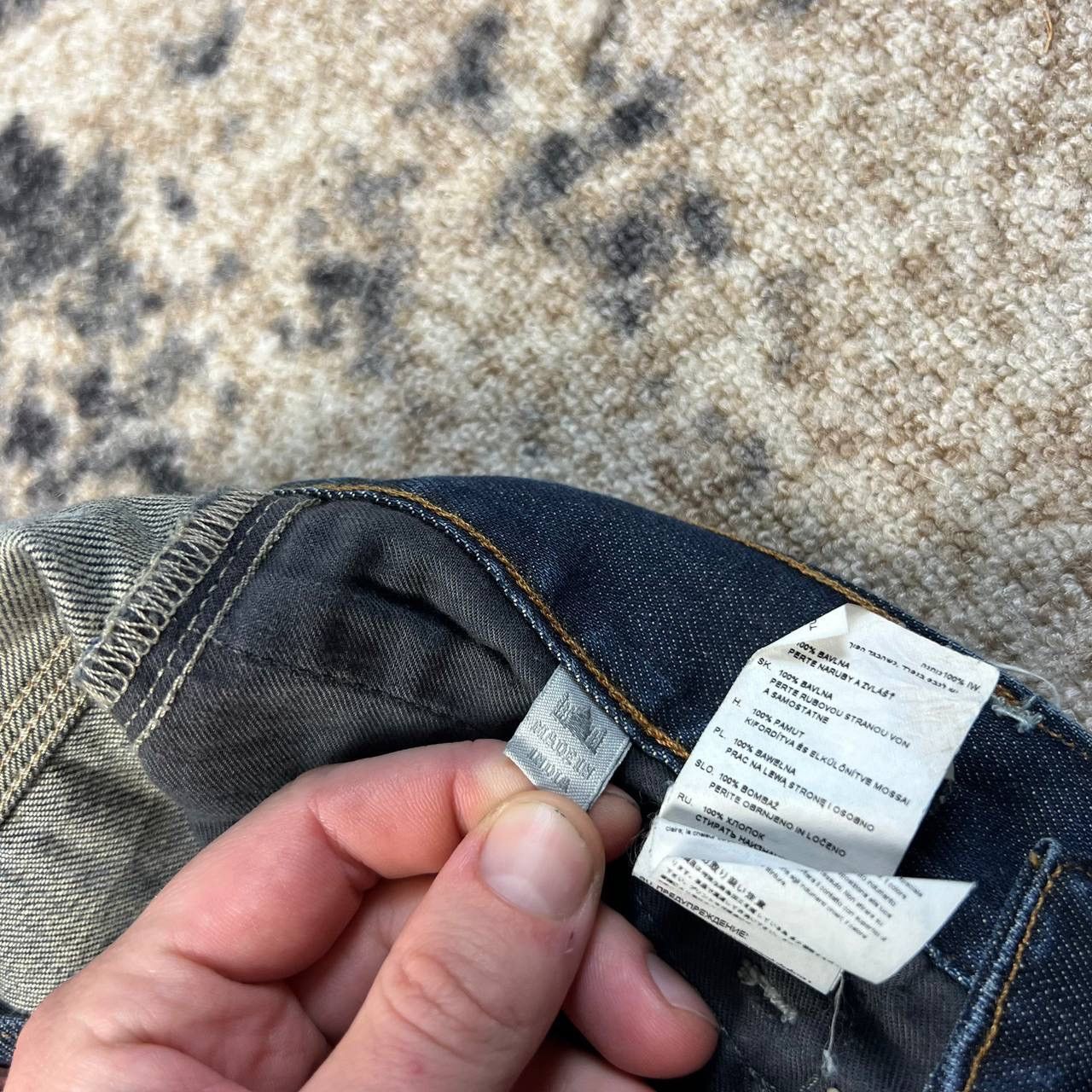 G-Star G-Star Raw Japanese Y2K Dark Blue Denim Jeans Size US 29 - 8 Thumbnail