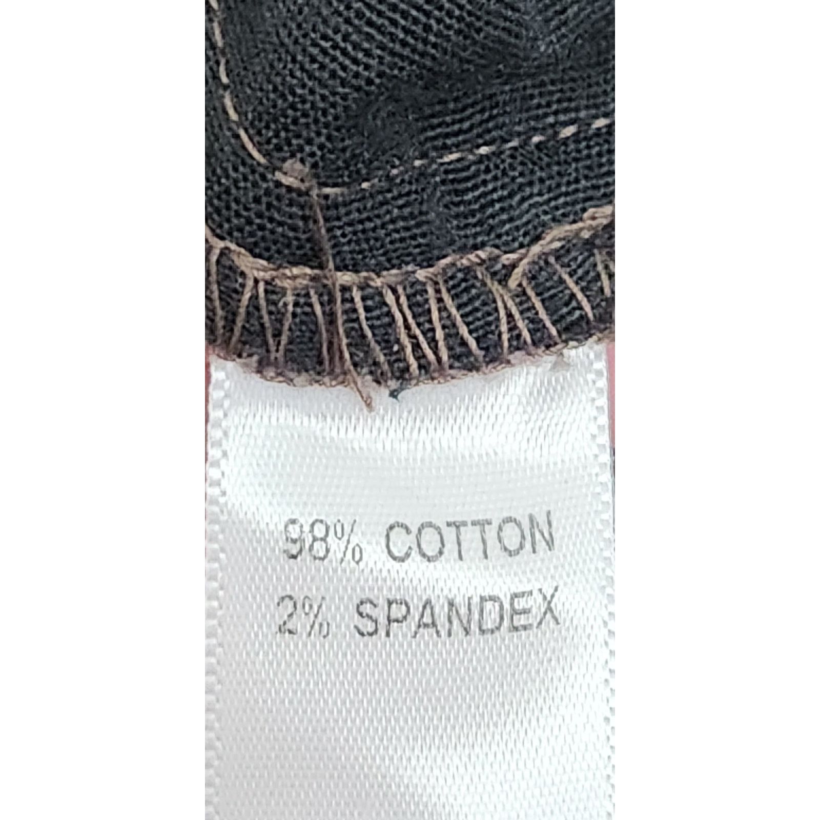Other Counterparts Brown Flat Front Cropped Pants 10 Straight Leg Size 32" / US 10 / IT 46 - 4 Thumbnail