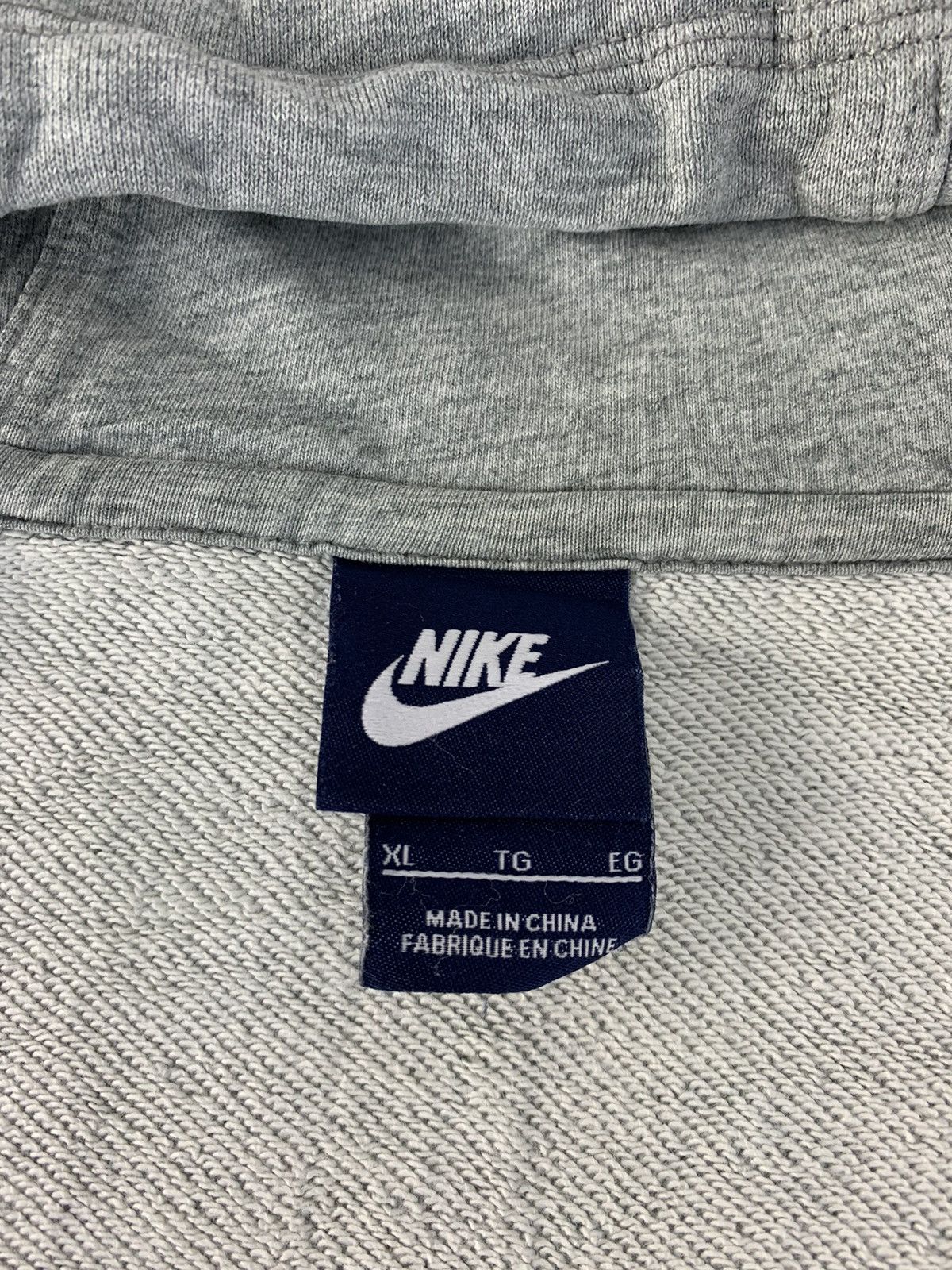 Nike Hype Nike Athletic Swoosh Logo Front Pocket Hoodies Size L / US 10 / IT 46 - 6 Thumbnail