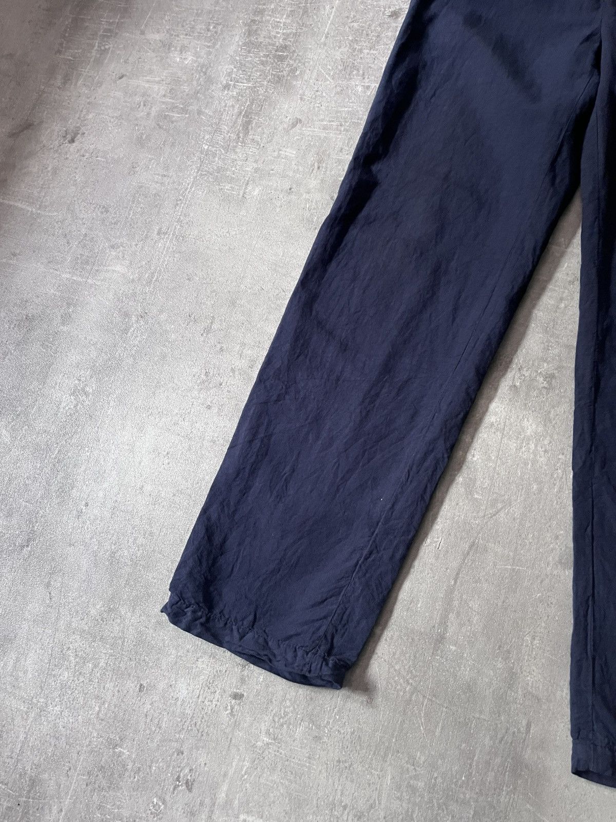 Our Legacy Our Legacy navy cotton linen pants Size US 30 / EU 46 - 2 Thumbnail