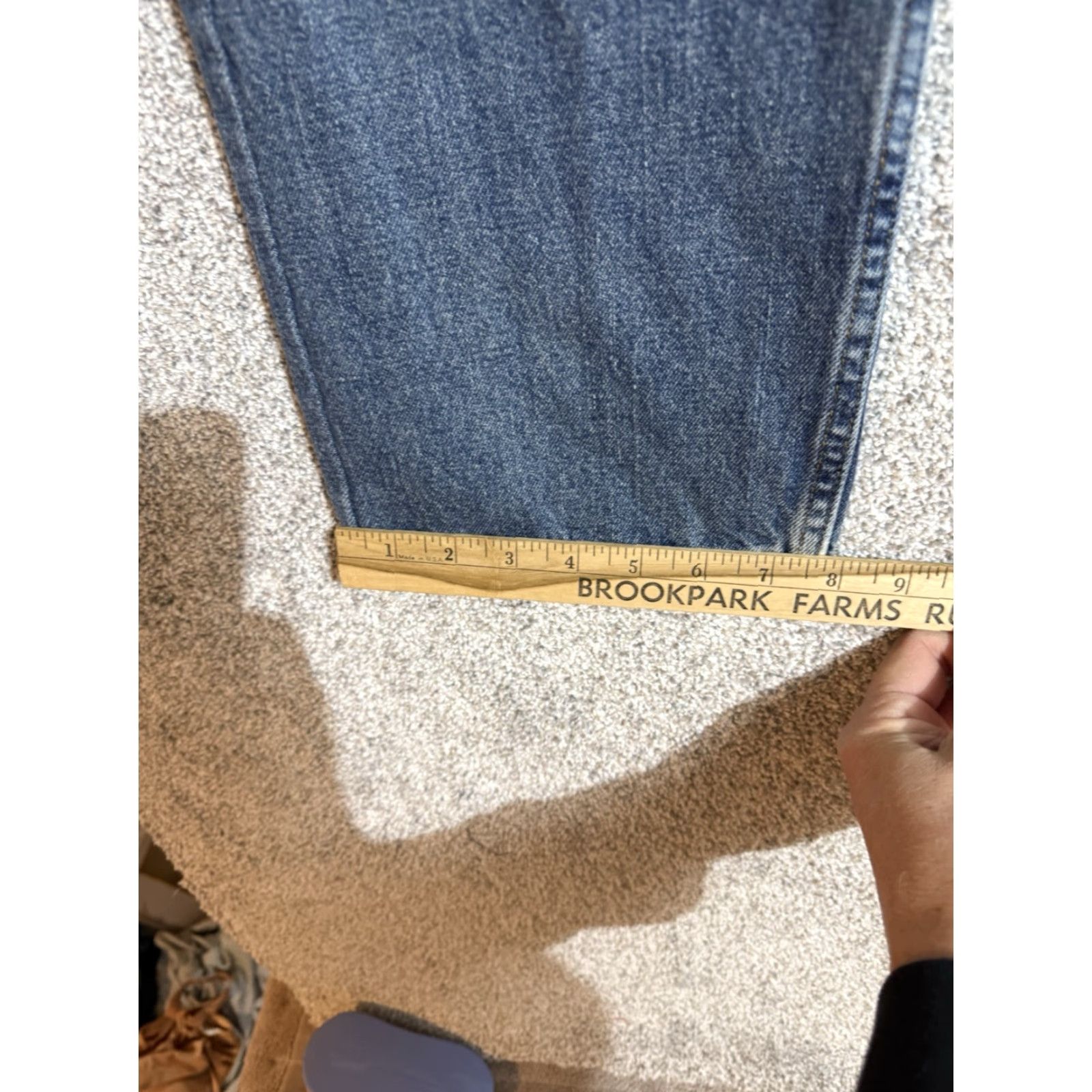 Vintage VINTAGE 90s Y2K Jeans Mens Sz 36x29 Straight Leg Grunge Streetwear Skater Casual Size US 36 / EU 52 - 3 Thumbnail