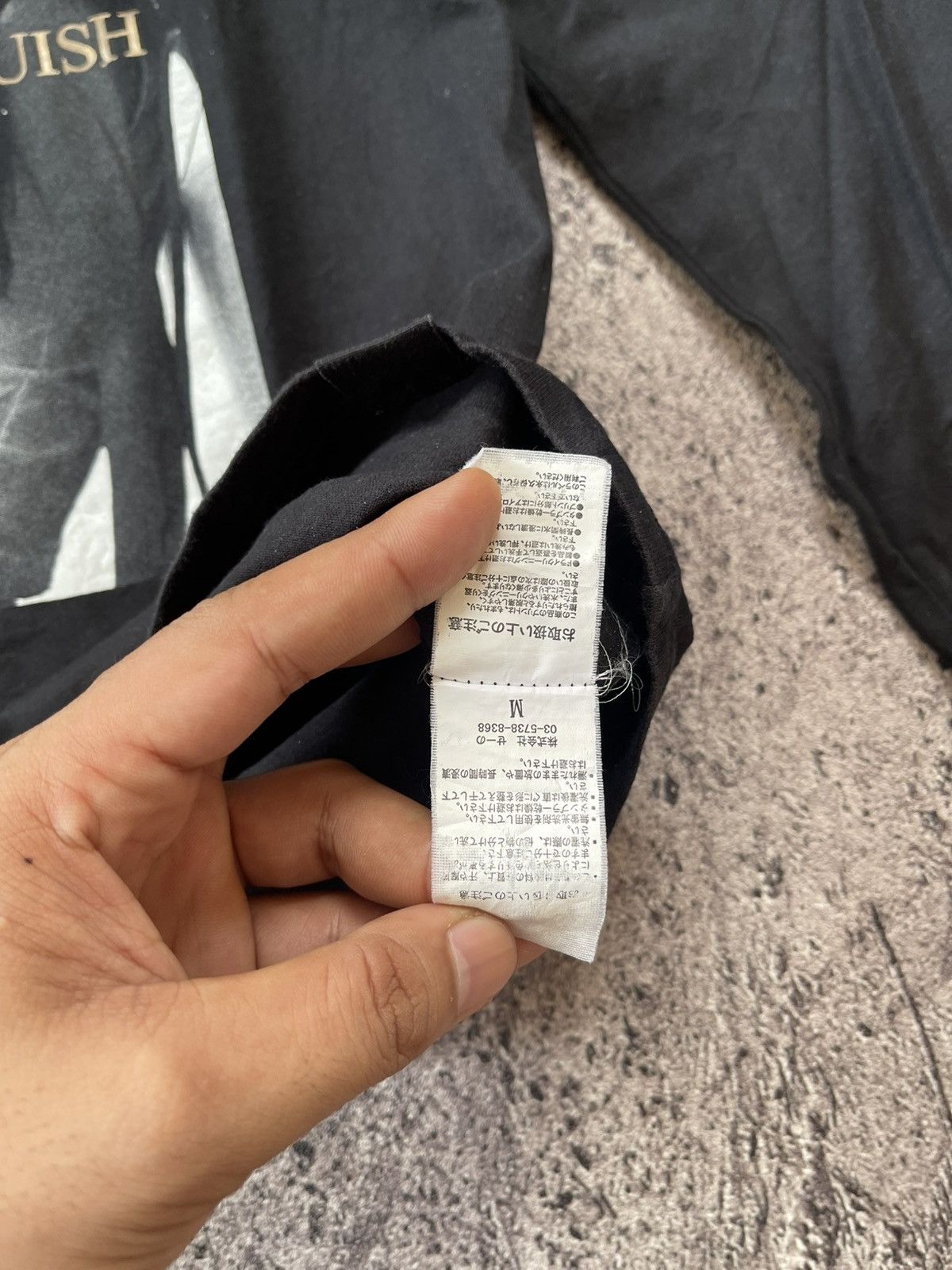 Japanese Brand Y2k Black by vanquish ifsixwasnine long sleeve Size US M / EU 48-50 / 2 - 6 Thumbnail