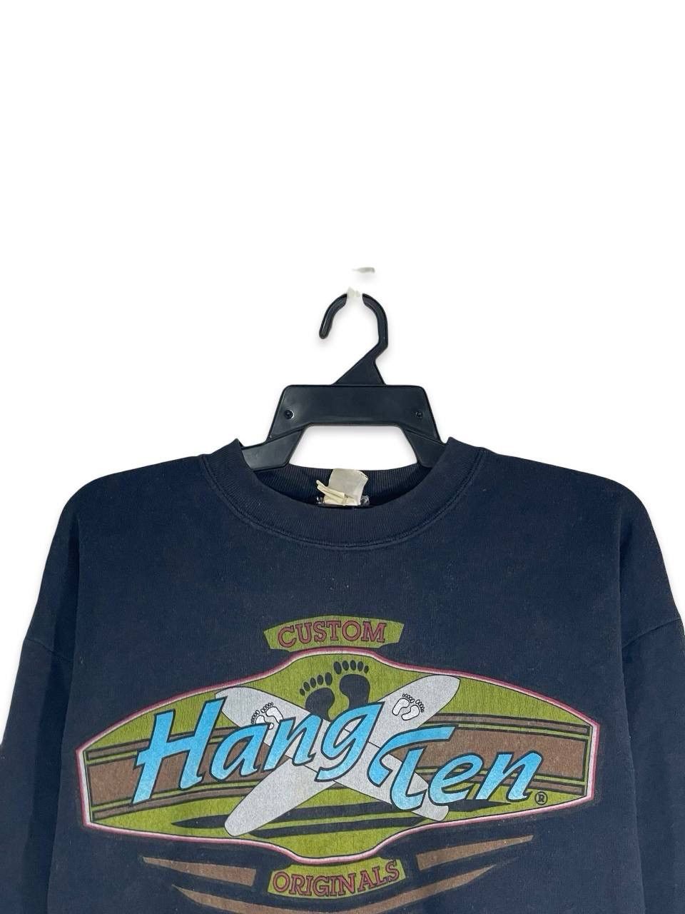 Hang Ten Vintage 90s hangten surfing surf brand sweatshirt pullover L Size US L / EU 52-54 / 3 - 2 Thumbnail