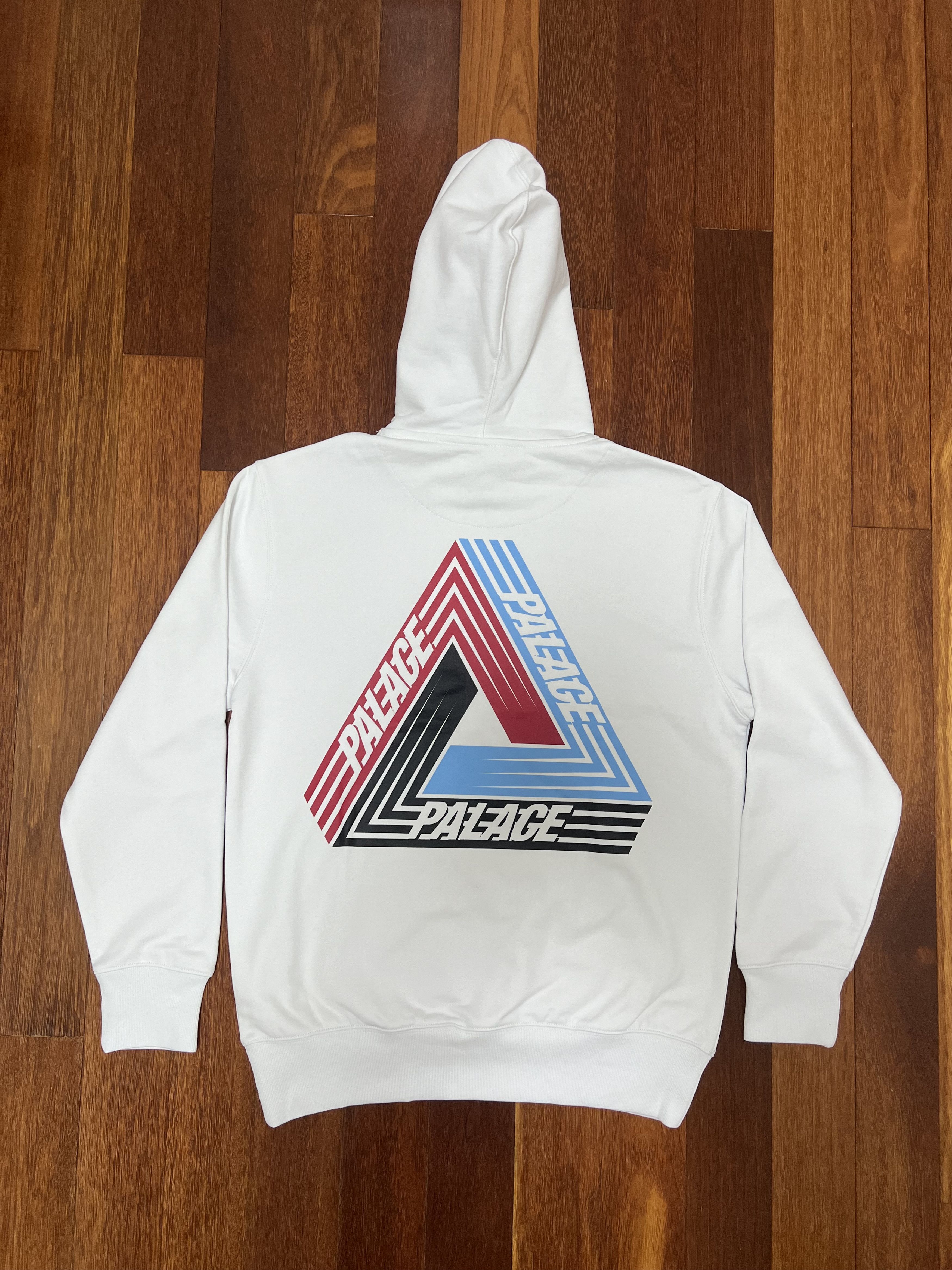 💚 2021 Palace Tri-Dart Hoodie White Medium NEW