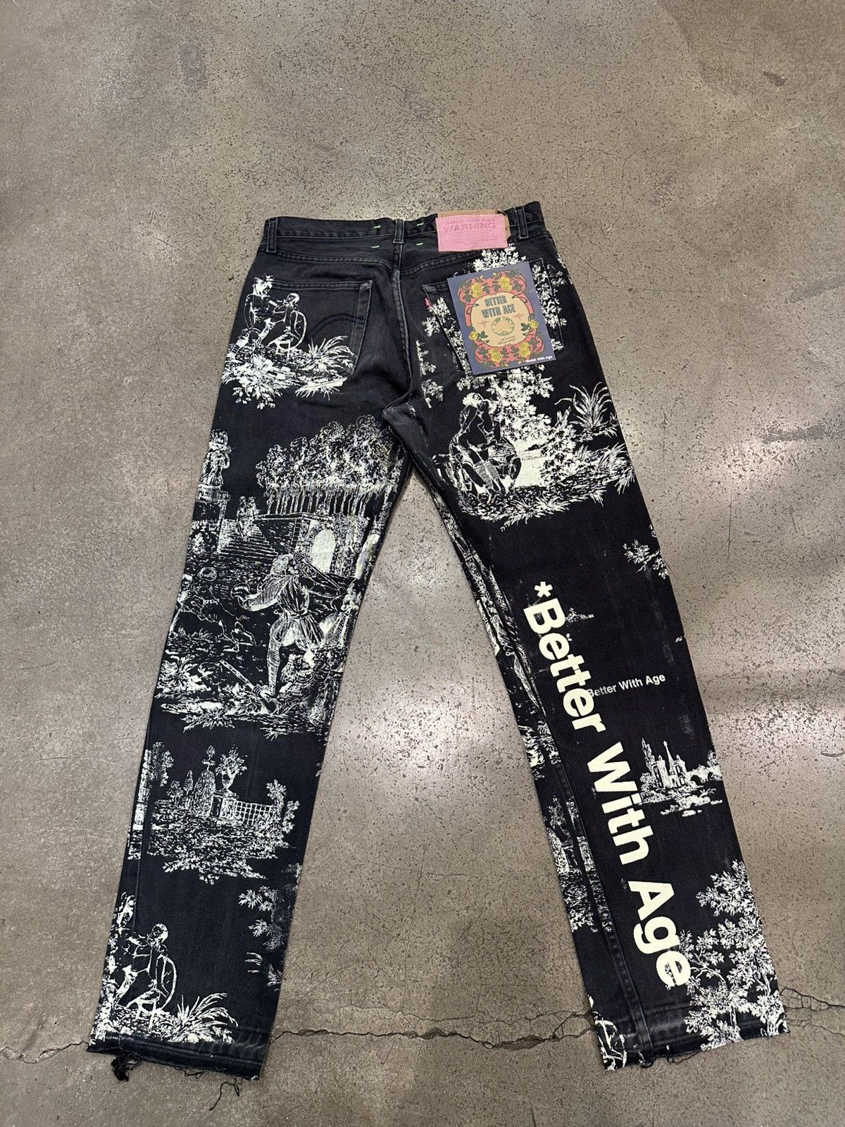 Better With Age BETTER WITH AGE - Teresa Denim Trouser Size US 32 / EU 48 - 2 Thumbnail