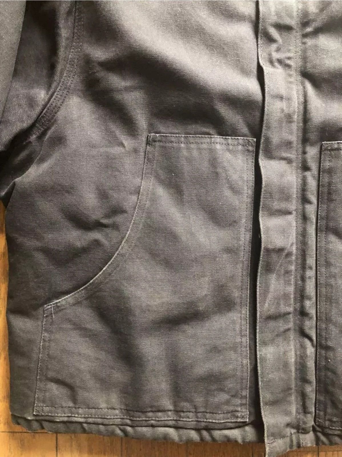 Carhartt Carhartt Traditional Jacket Black Faded Rare Model Size US L / EU 52-54 / 3 - 9 Thumbnail