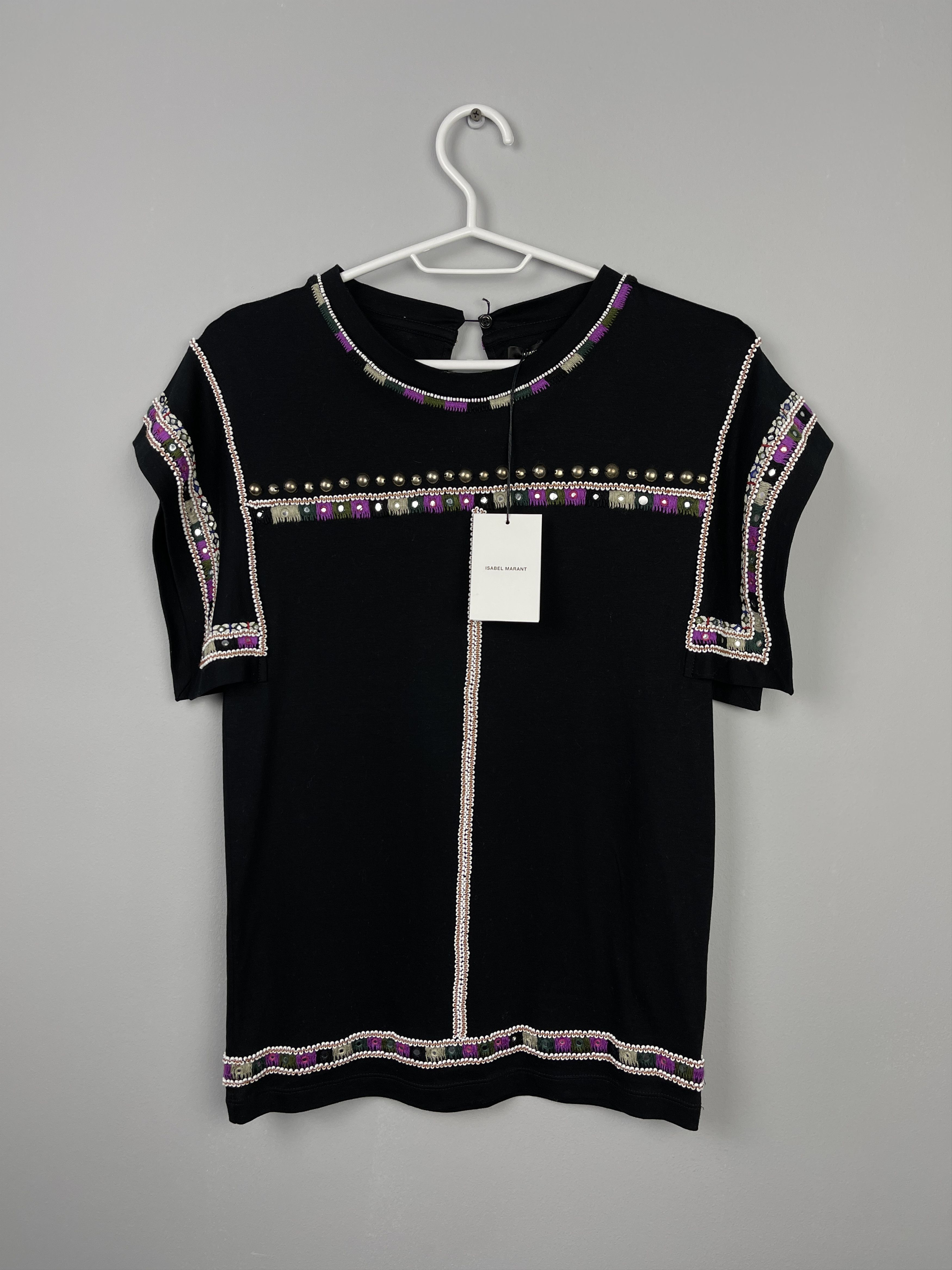 Isabel Marant Isabel Marant Top Blouse T-shirt Size XS / US 0-2 / IT 36-38 - 2 Thumbnail
