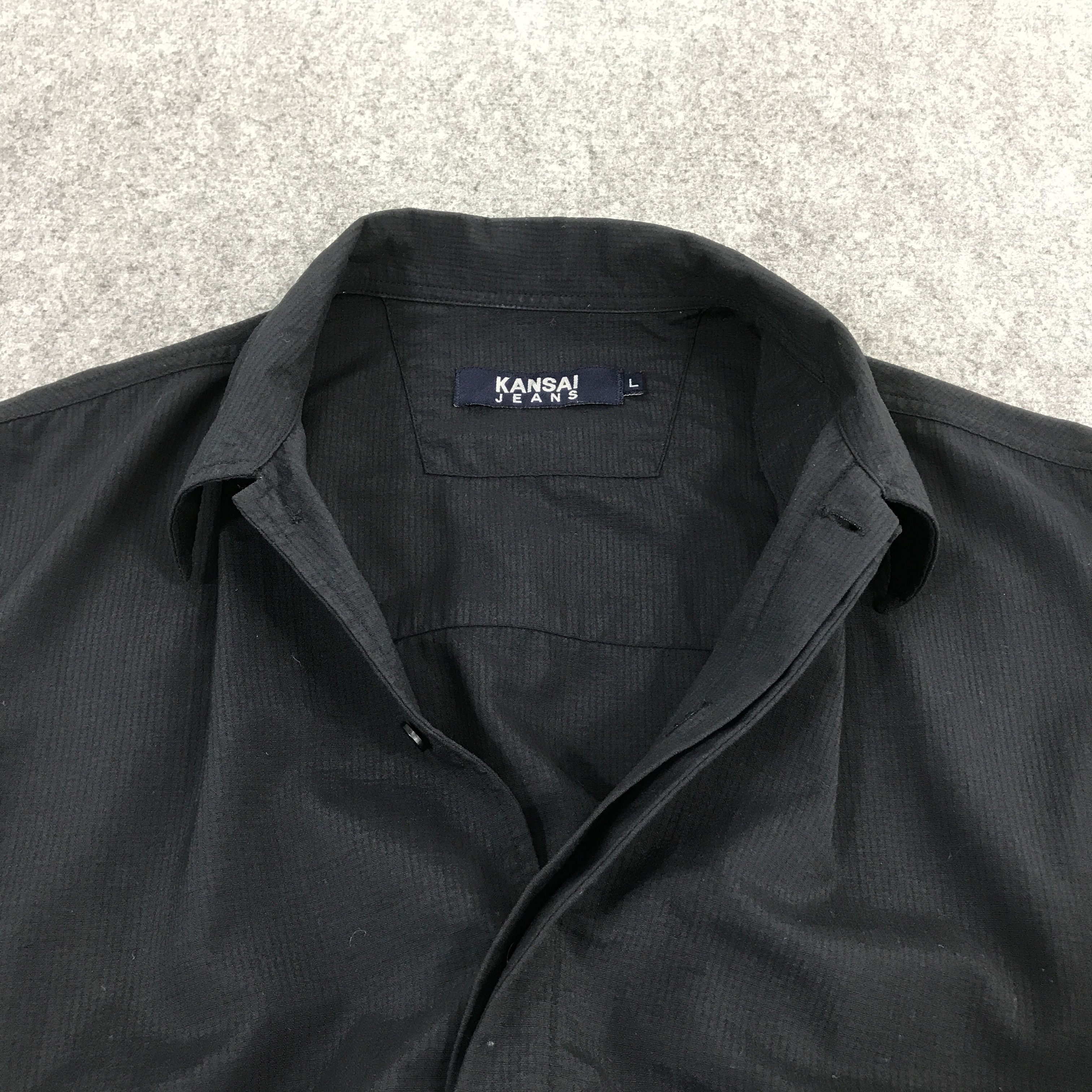 Japanese Brand × Kansai Yamamoto Kansai jeans Kansai Yamamoto button up shirts Size US L / EU 52-54 / 3 - 5 Thumbnail
