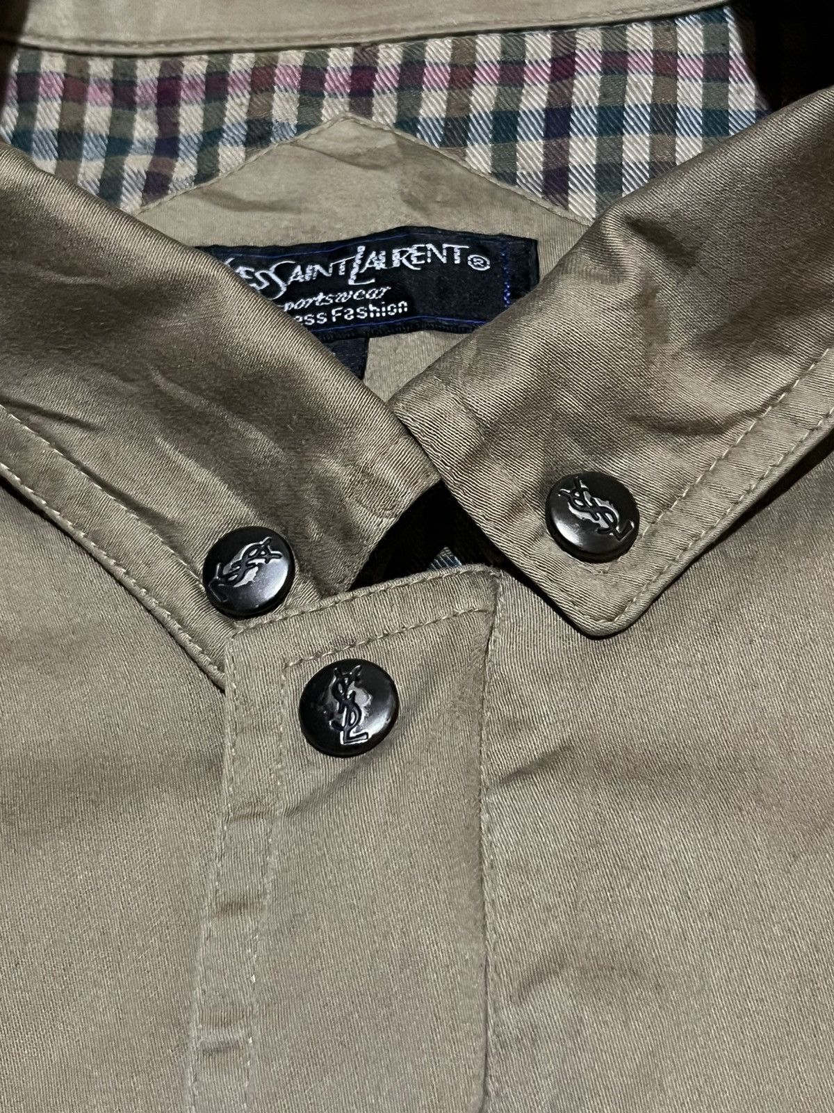 Yves Saint Laurent Vintage Yves Saint Laurent Jacket Size US XL / EU 56 / 4 - 6 Thumbnail