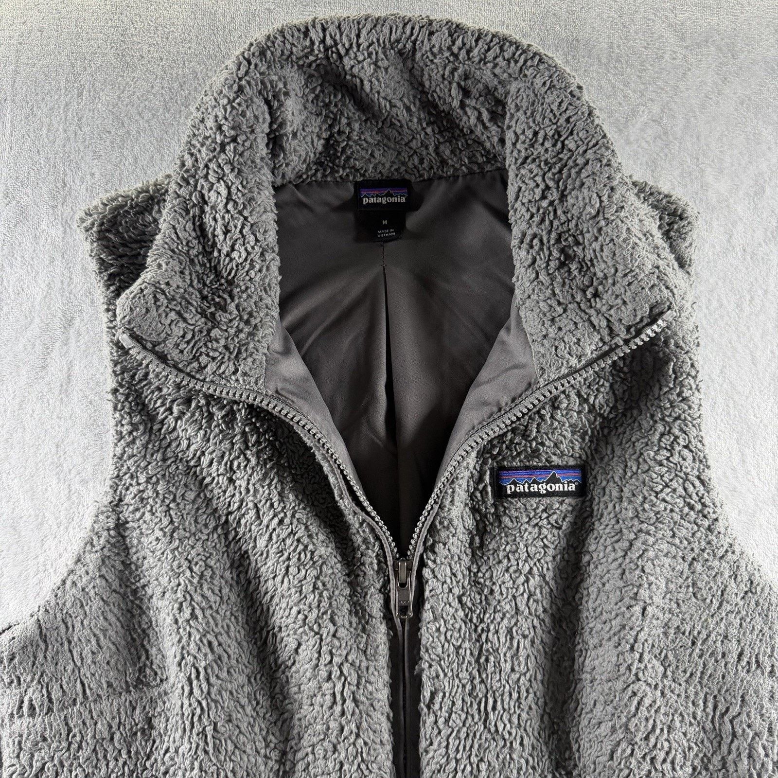 Patagonia Patagonia Sherpa Fleece Vest Gray Full Zip Gorpcore Womens M Size M / US 6-8 / IT 42-44 - 4 Thumbnail