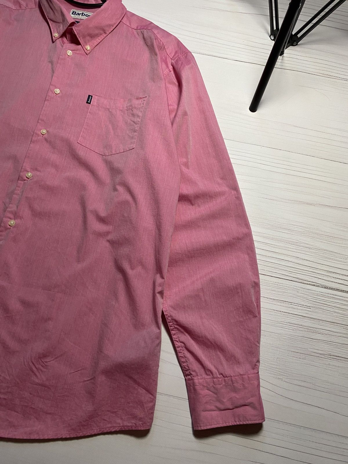Barbour Barbour Tailored Fit Classic chest pocket button up shirt Size US XXL / EU 58 / 5 - 6 Thumbnail