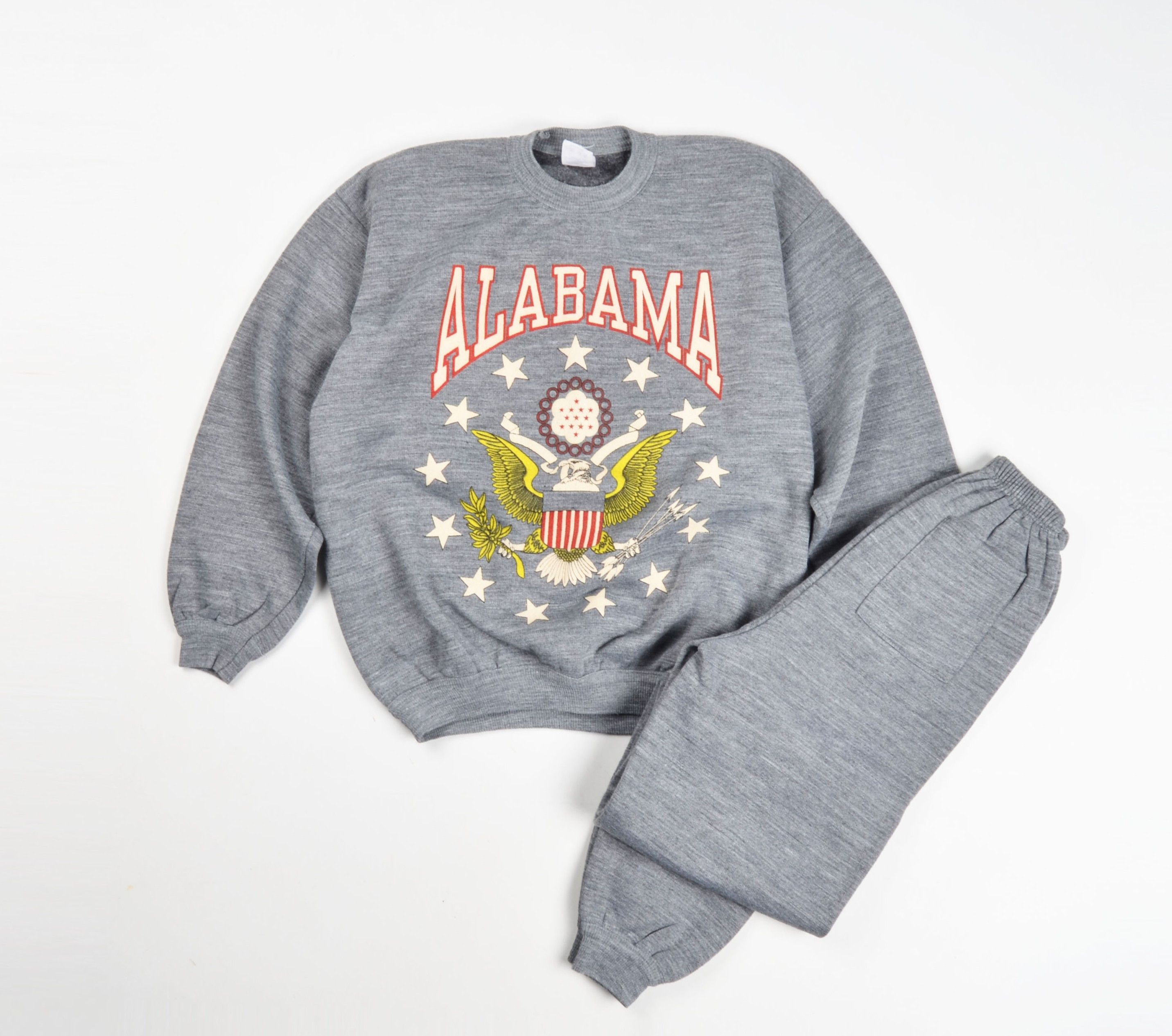 Vintage Vintage Alabama 90's Big Logo Sweatshirt Pants Tracksuit Size M / US 6-8 / IT 42-44 - 4 Thumbnail