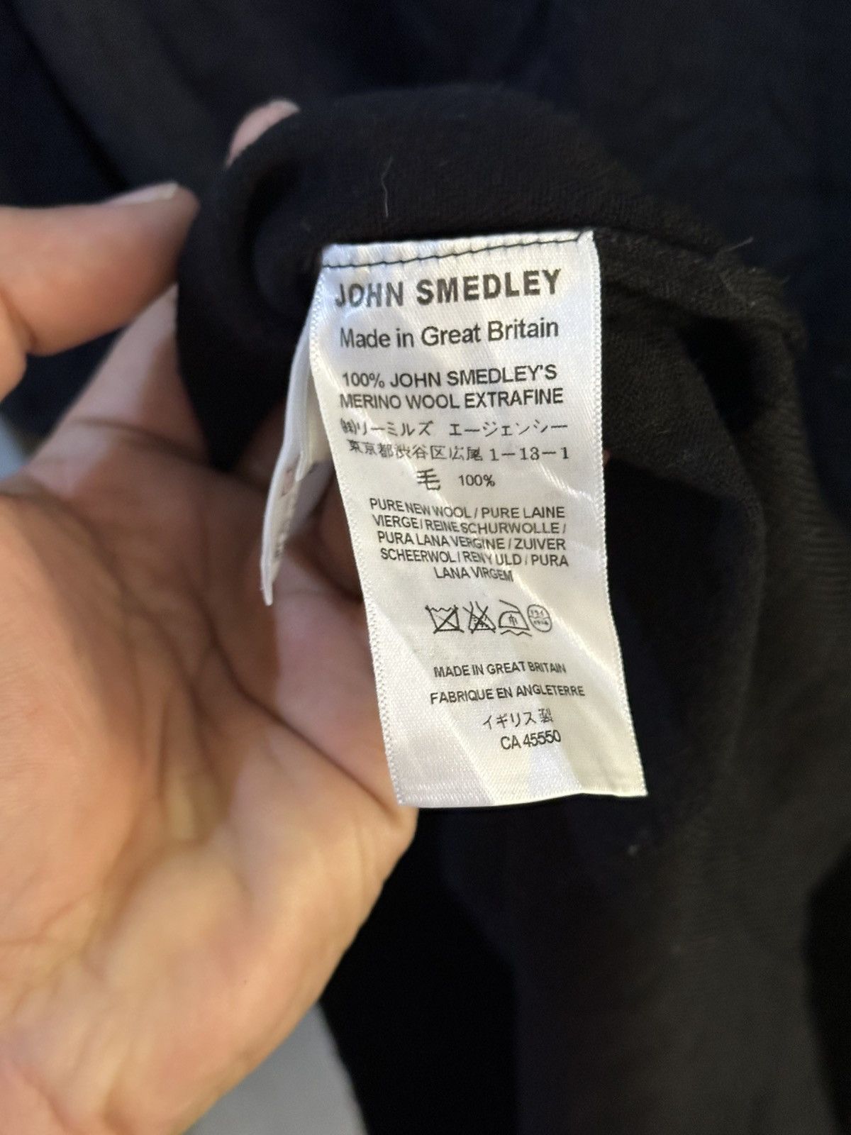 Hiroshi Fujiwara × John Smedley × uniform experiment John Smedley x Uniform Experiment 100% Merino Wool Jumper Size US L / EU 52-54 / 3 - 10 Thumbnail