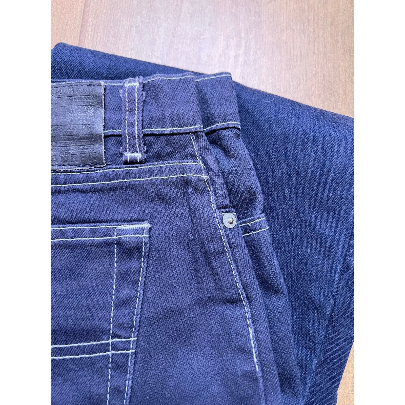 Vintage Polo Jeans Co. Ralph Lauren denim pants women Sz 14 35x27 Size 36" / US 14 / IT 50 - 12 Thumbnail