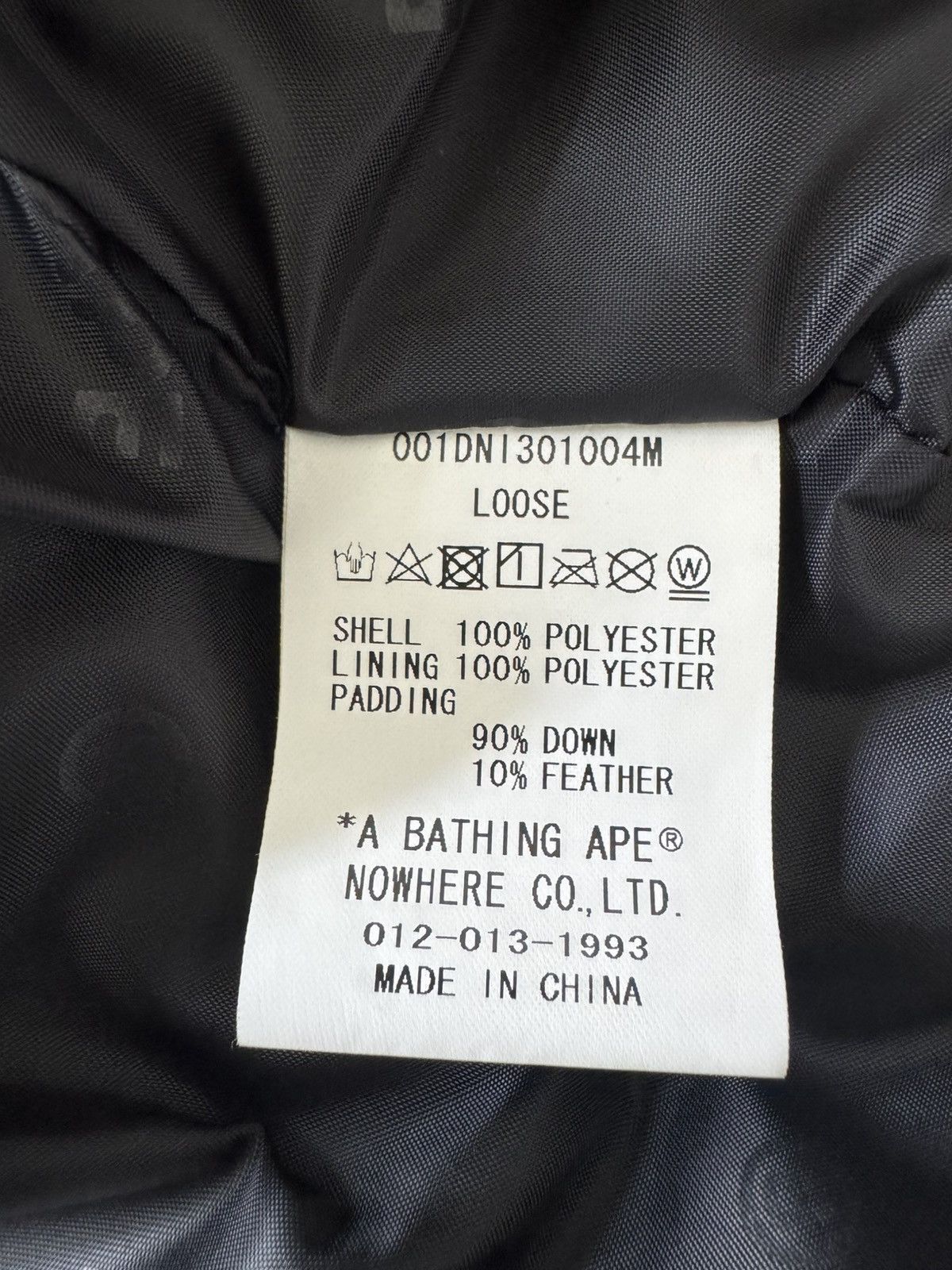 Bape BAPE Tie Dye Loose Fit Down Jacket Size US L / EU 52-54 / 3 - 9 Thumbnail