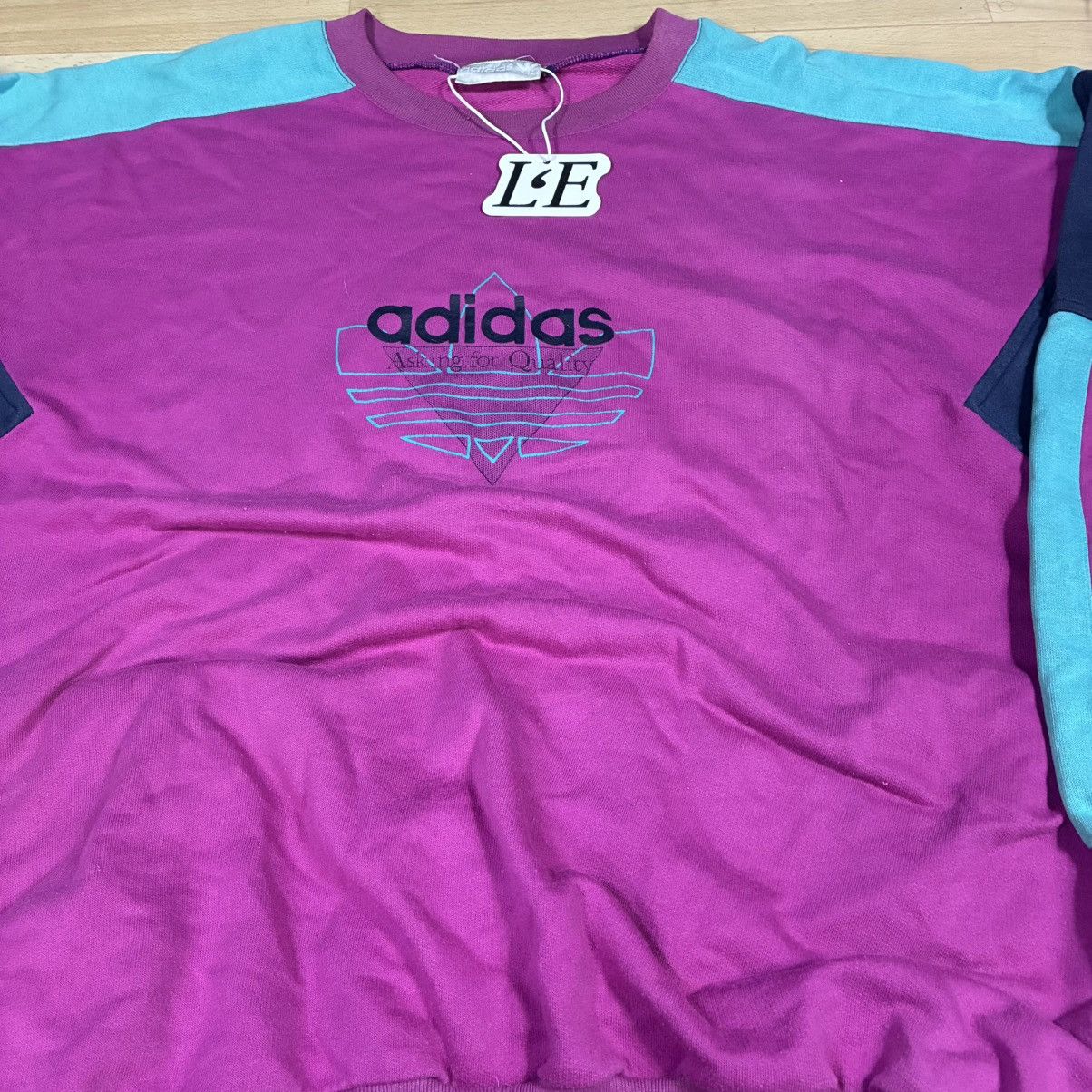 Adidas Mens Adidas 90s Soccer Team Vintage Tracksuit Set Size L Size US L / EU 52-54 / 3 - 6 Thumbnail