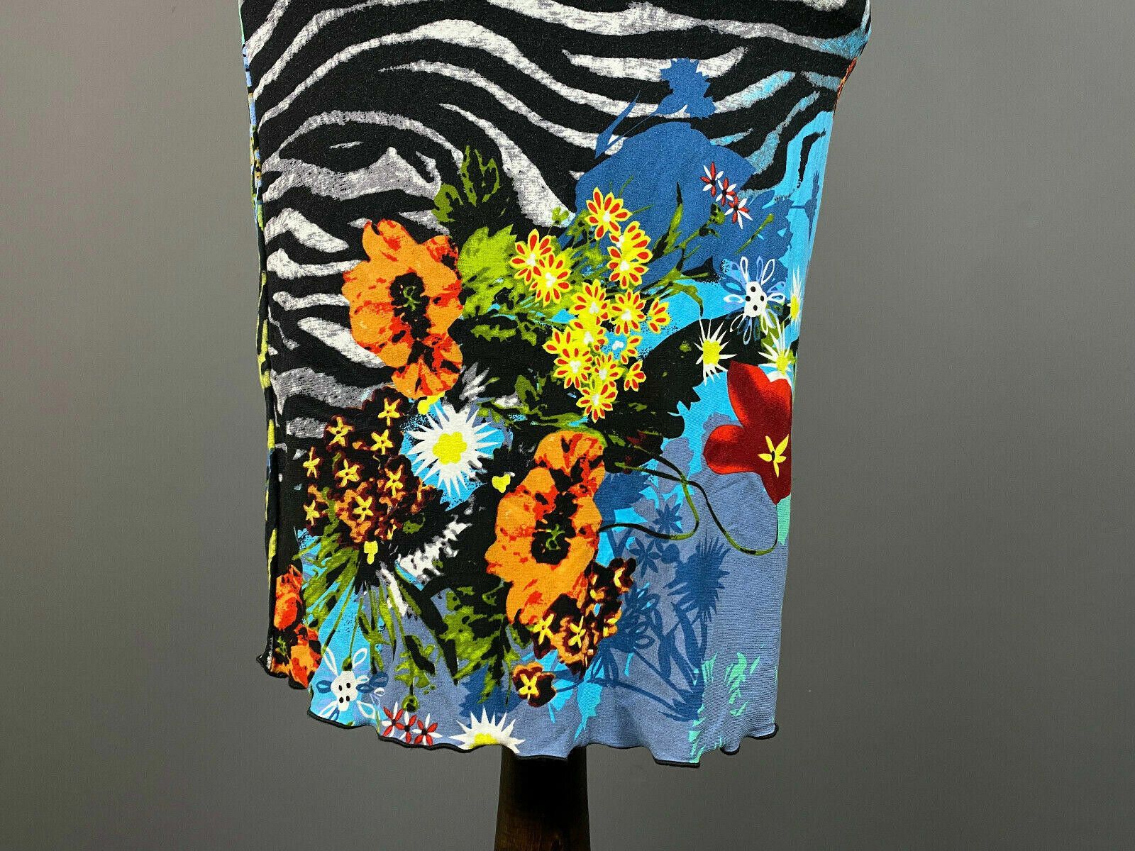 Designer Ladies Joseph Ribkoff Mulicolor Floral Dress Size 10 Size L / US 10 / IT 46 - 9 Thumbnail