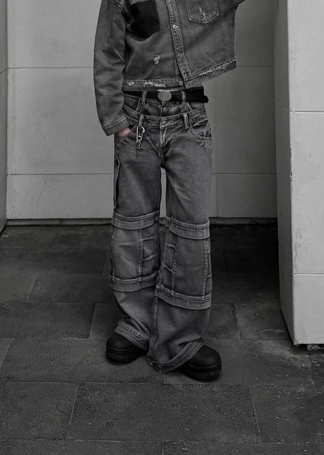 Other Wide Leg Jeans - Faded Black/Clement Size US 34 / EU 50 - 6 Thumbnail