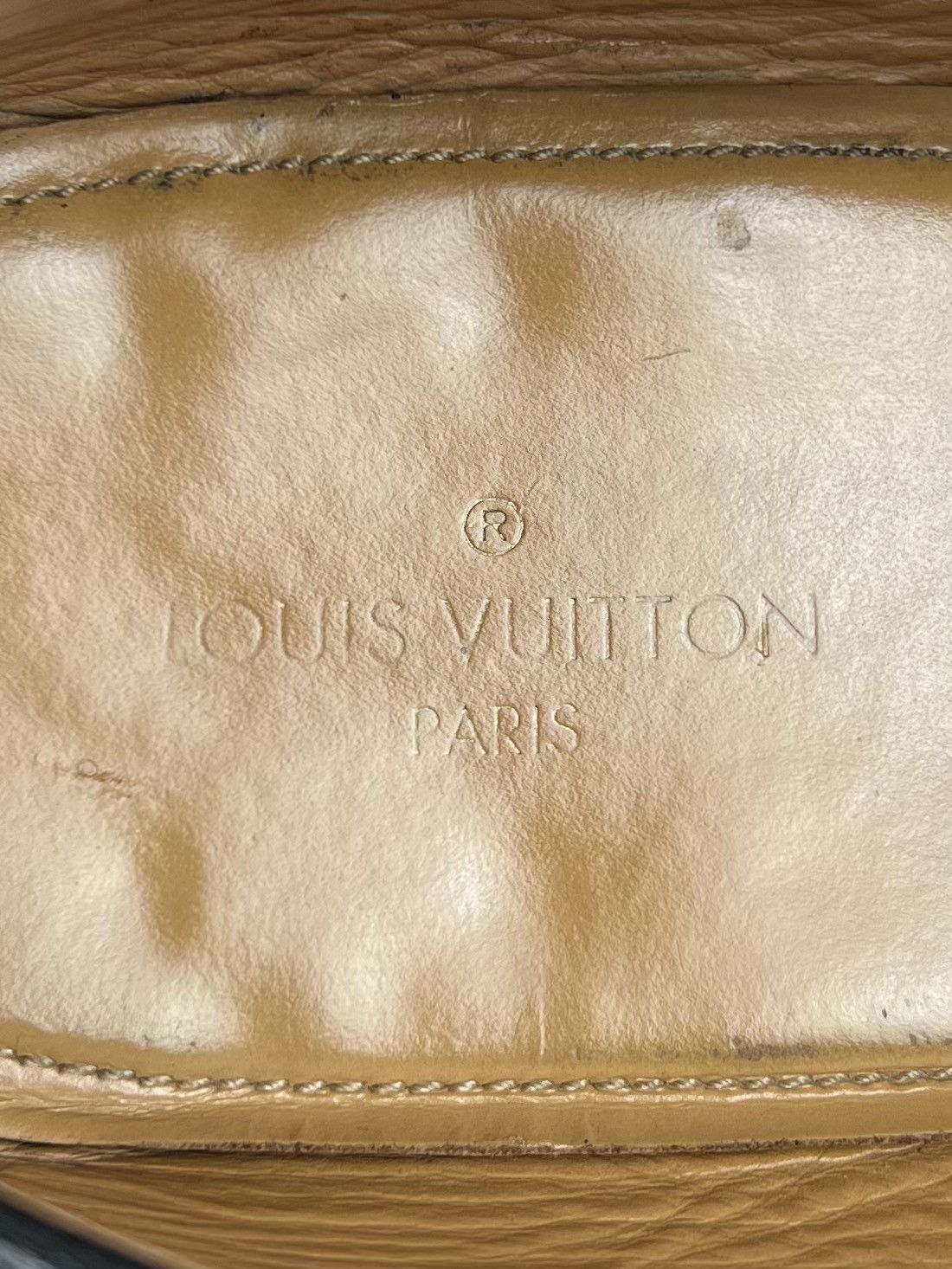 Louis Vuitton LOUIS VUITTON Loafers Leather Shoes MONTAIGNE LV Metal Logo Size US 9 / EU 42 - 13 Thumbnail