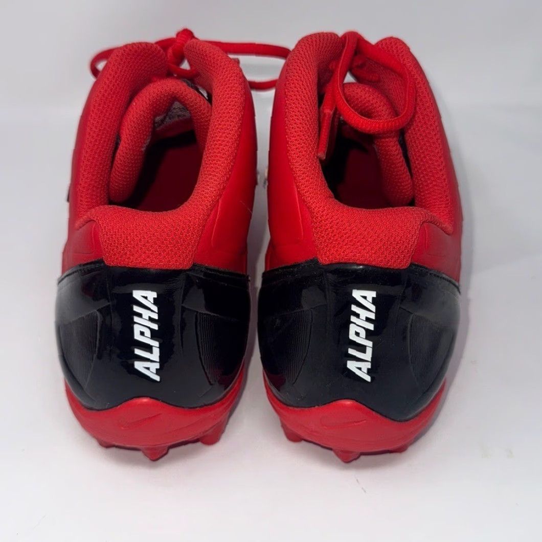 Nike Nike Alpha Strike Football Cleats Red Black Men Size 14 Size US 14 / EU 47 - 4 Thumbnail
