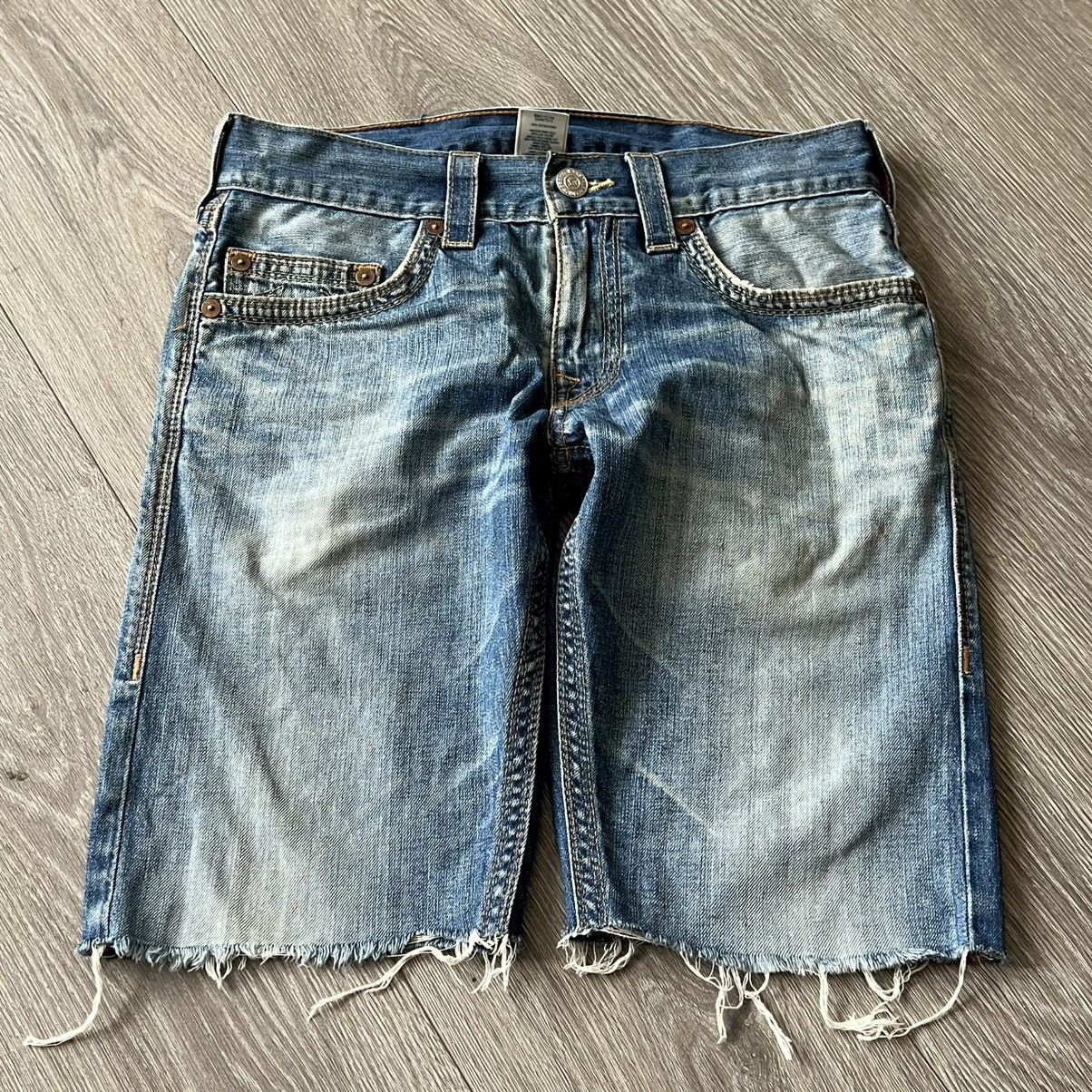 True Religion Vintage True Religion Denim Shorts Y2K Size US 31 - 7 Thumbnail