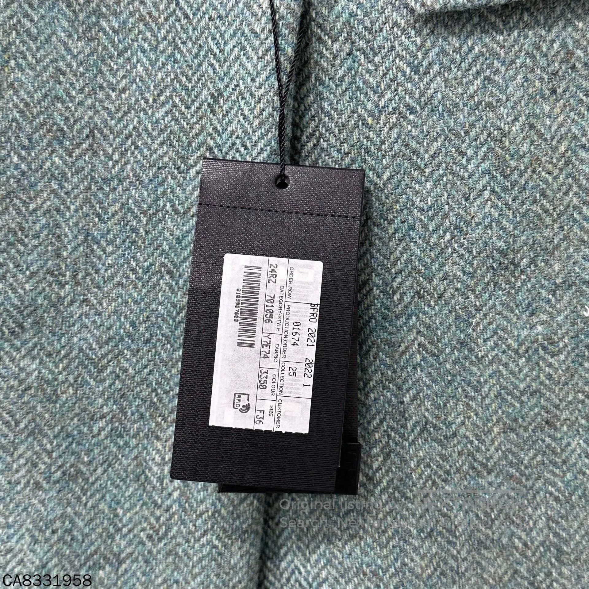 Saint Laurent Paris Saint Laurent Mint Green Double. Size XS / US 0-2 / IT 36-38 - 4 Thumbnail