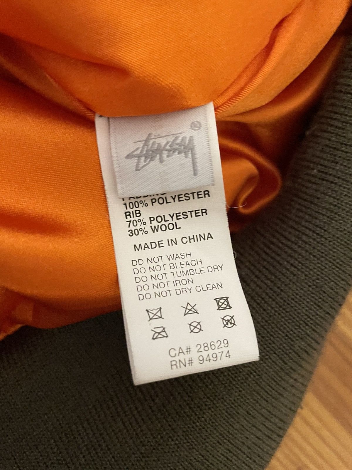 Comme des Garcons × Stussy Comme des garçons Stussy Bomber Jacket 40th Anniversary Size US M / EU 48-50 / 2 - 6 Thumbnail